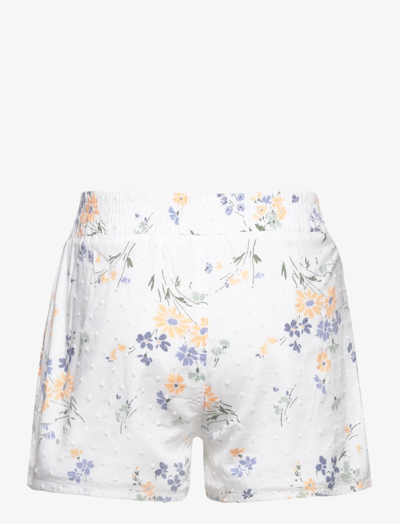 Abercrombie & Fitch - kids GIRLS SHORTS - sweat shorts - white floral - 1