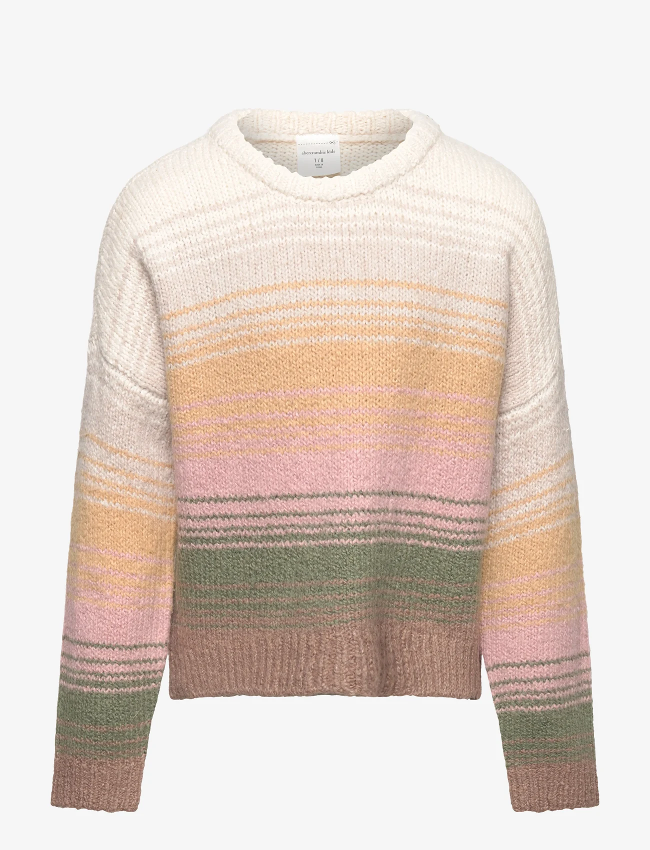 Abercrombie & Fitch - kids GIRLS SWEATERS - pullover - multi color stripe - 0