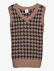 Abercrombie & Fitch - kids GIRLS SWEATERS - vests - brown and black - 0