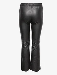 Abercrombie & Fitch - kids GIRLS PANTS - byxor - black faux leather - 1
