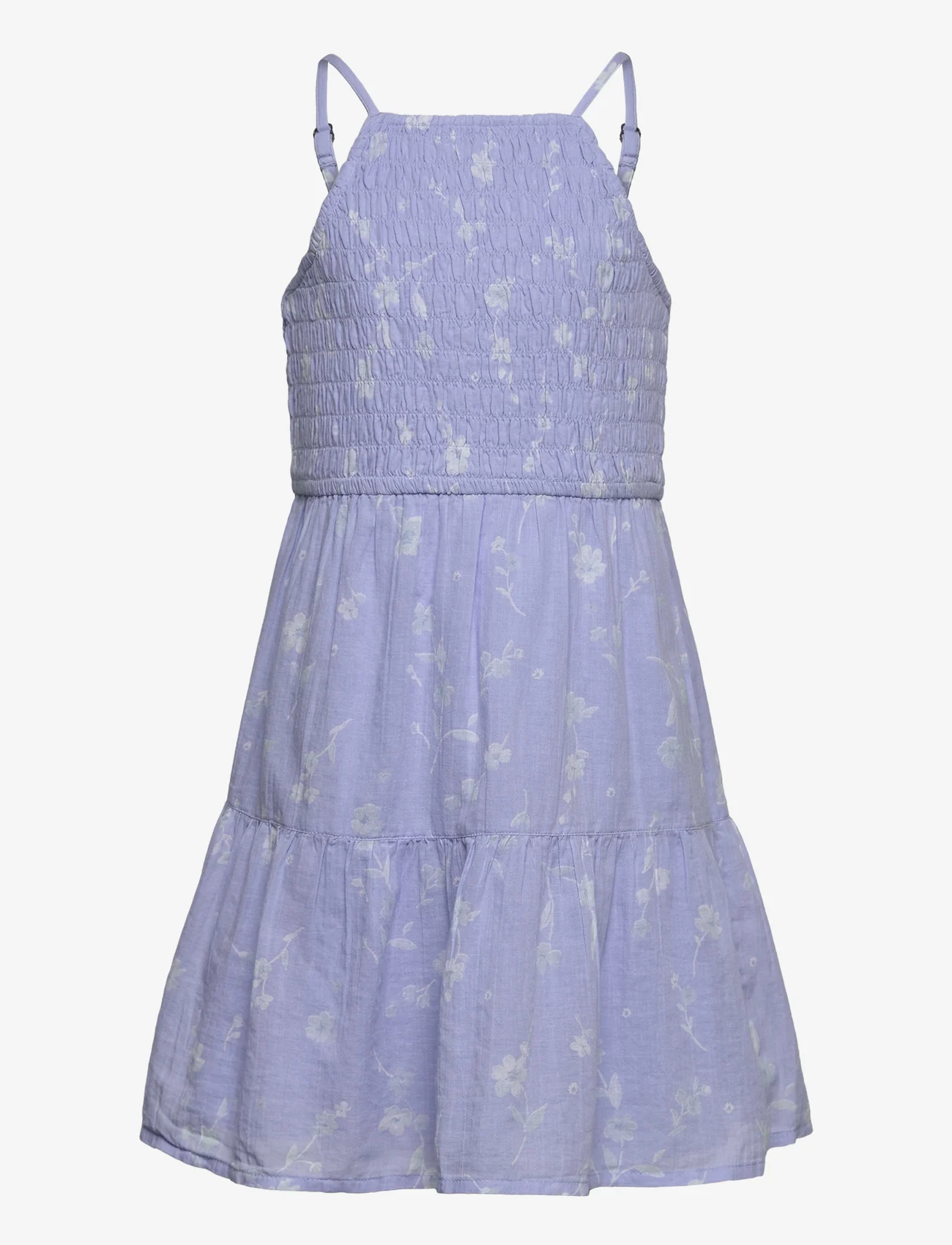 Abercrombie & Fitch - kids GIRLS DRESSES - casual jurken met korte mouwen - blue floral - 0