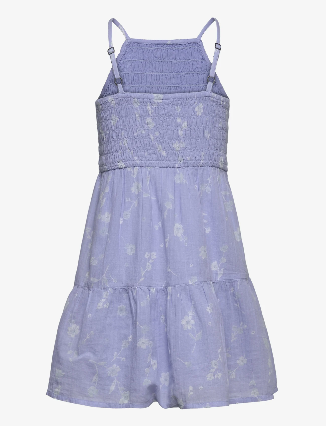 Abercrombie & Fitch - kids GIRLS DRESSES - short-sleeved casual dresses - blue floral - 1