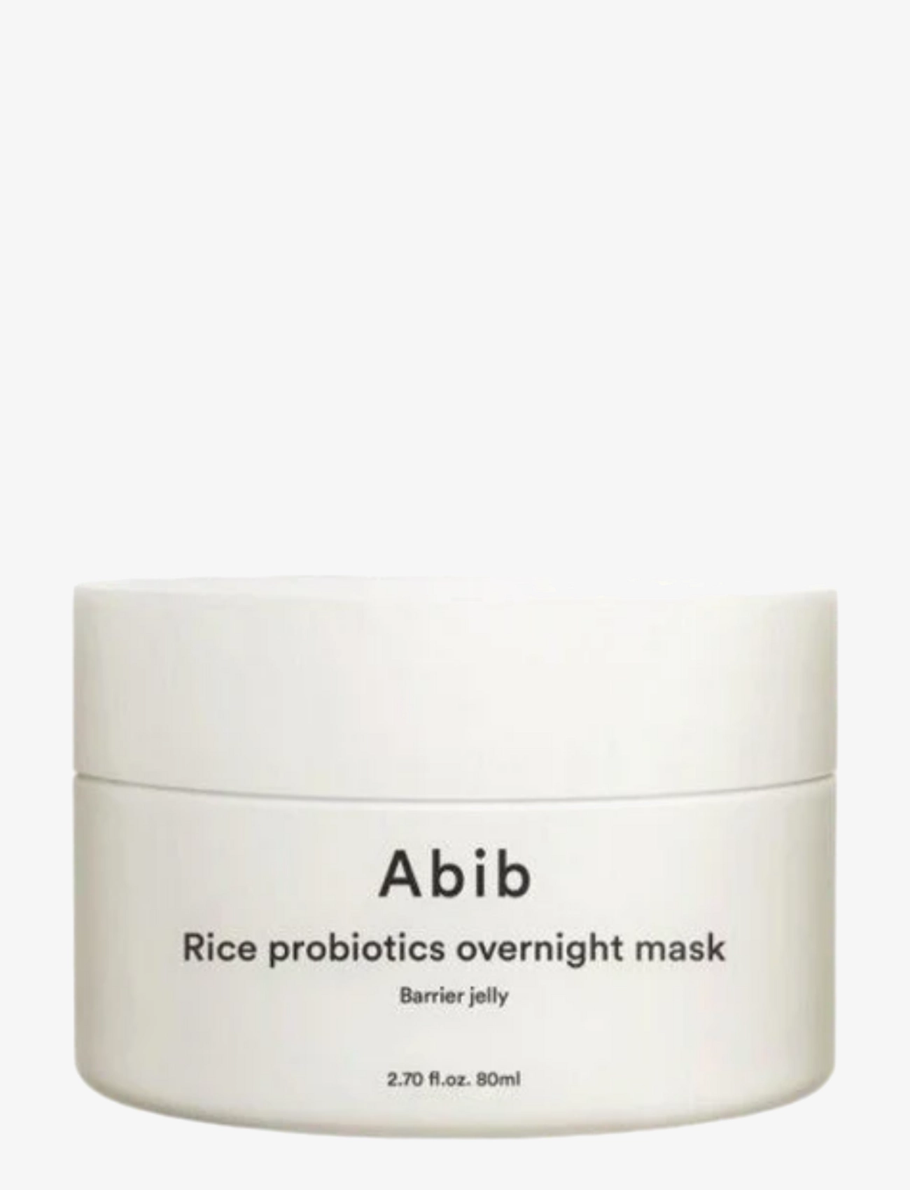 Abib Rice Probiotics Overnight Mask Barrier Jelly - Ansiktsmask - CLEAR / undefined