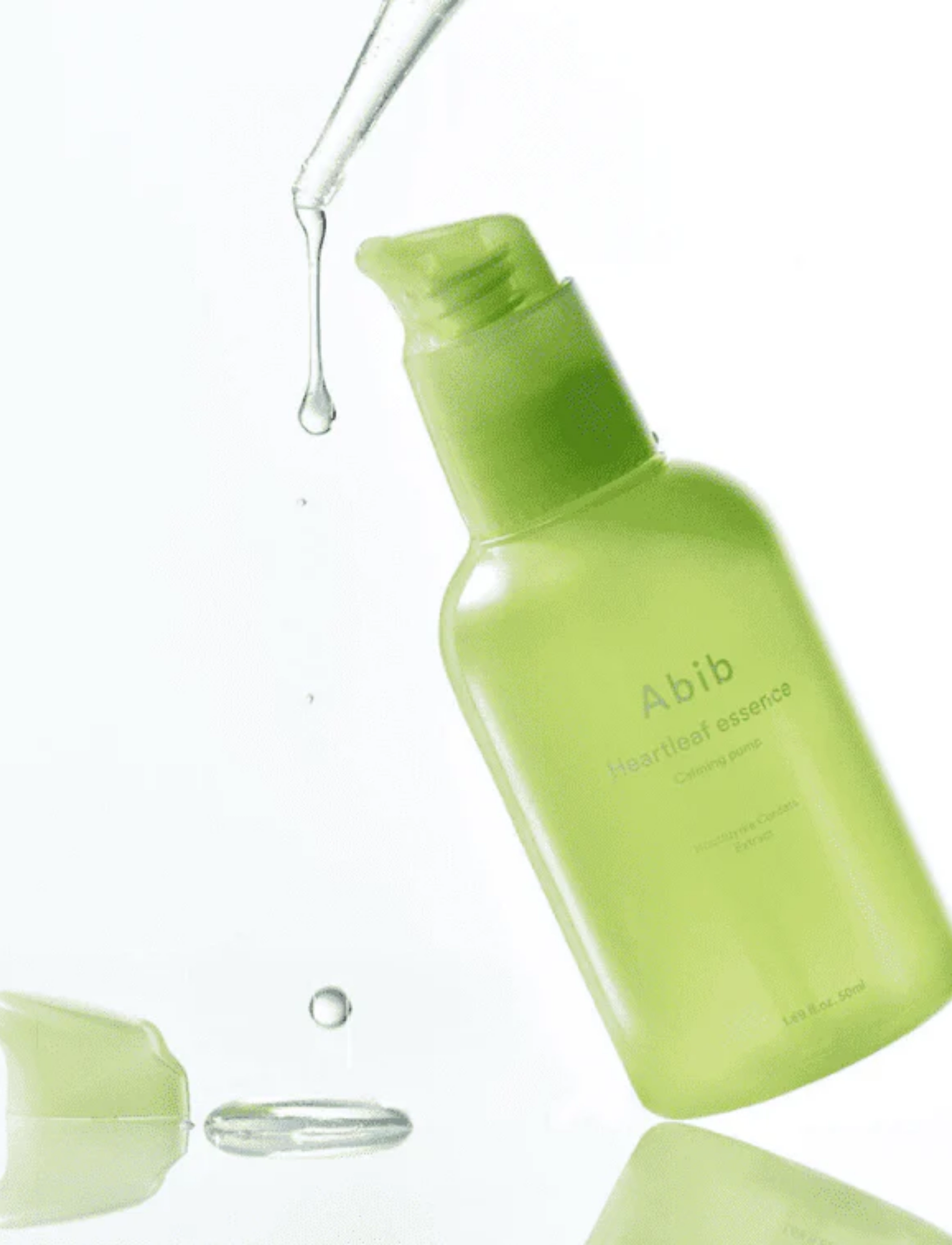 Abib - Heartleaf Essence Calming Pump - ansiktsvatten - clear - 4