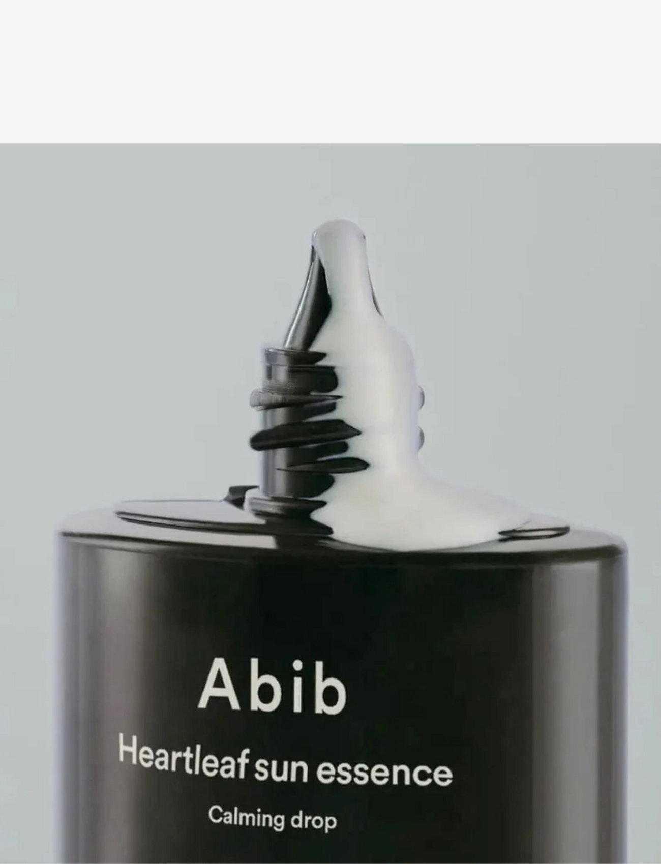 Abib - Heartleaf Sun Essence Calming Drop - for ansiktet - clear - 3