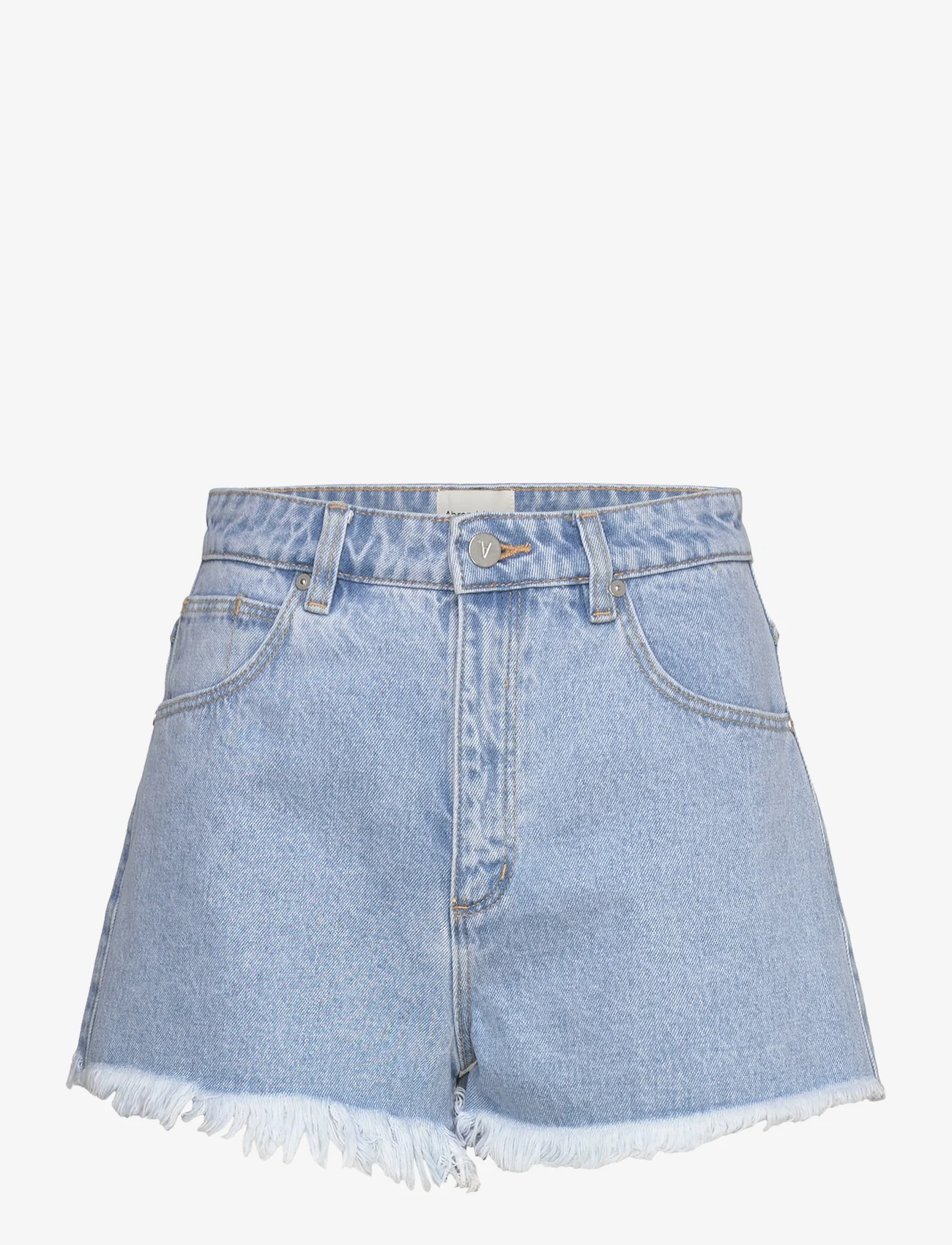 ABRAND - A HIGH RELAXED SHORT ESMERALDA - jeansshorts - blue - 0