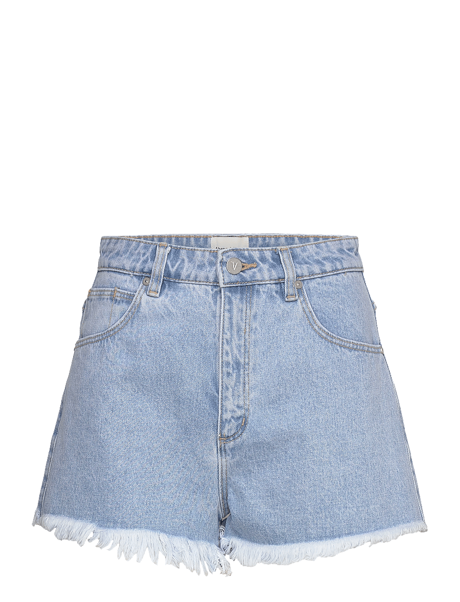 ABRAND - A HIGH RELAXED SHORT ESMERALDA - jorts - blue - 1