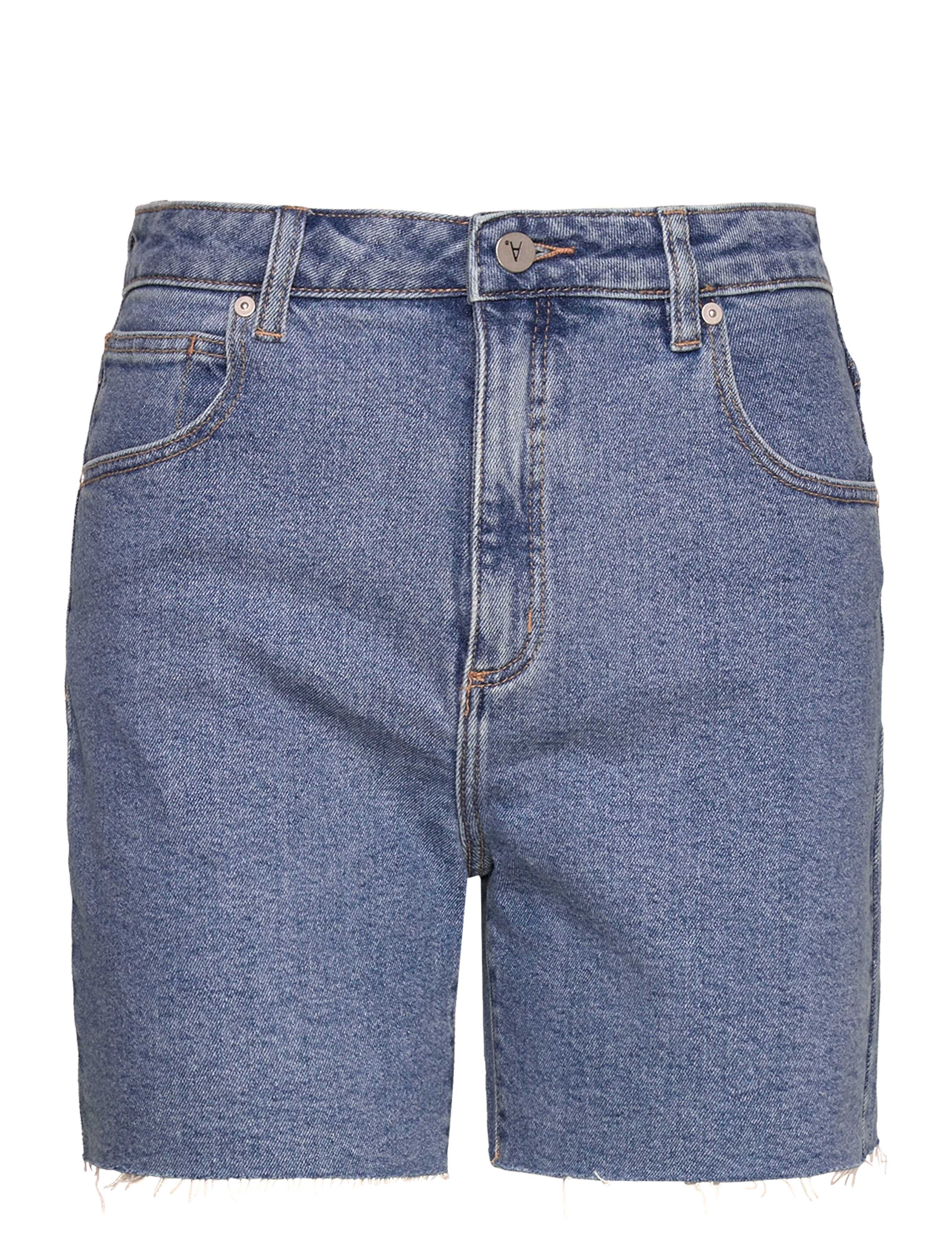 ABRAND A CLAUDIA CUT OFF GEORGIA - Denimshorts - BLUE / blue
