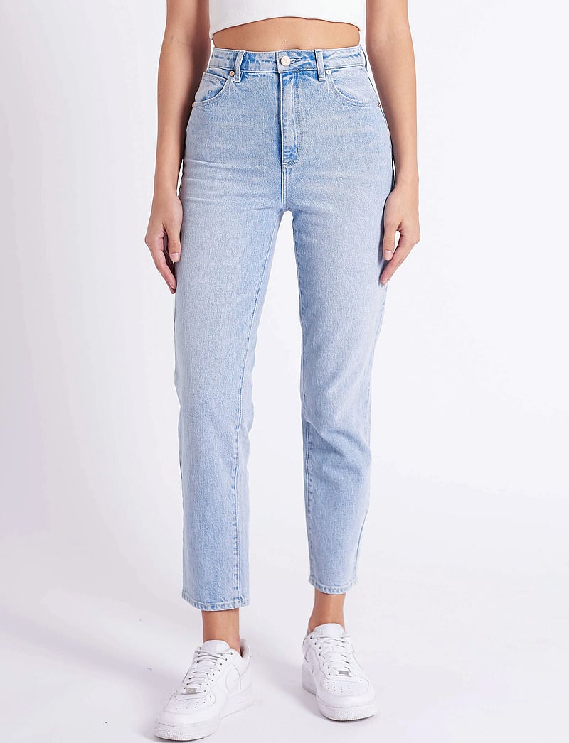 ABRAND - 94 HIGH SLIM GINA LIGHT BLUE STONE - kitsad teksad - blue - 0