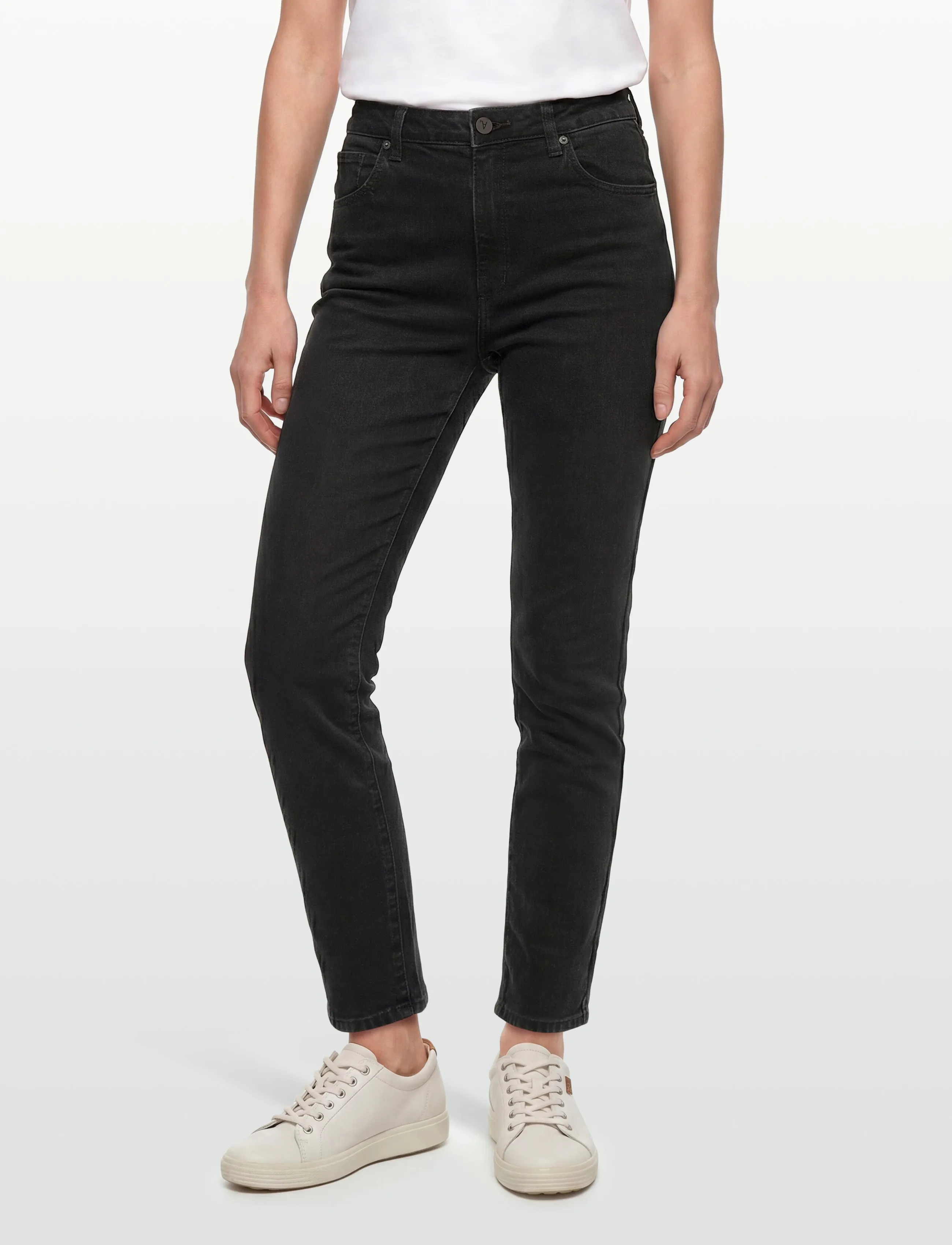 ABRAND - A 94 HIGH SLIM - kitsad teksad - black - 3