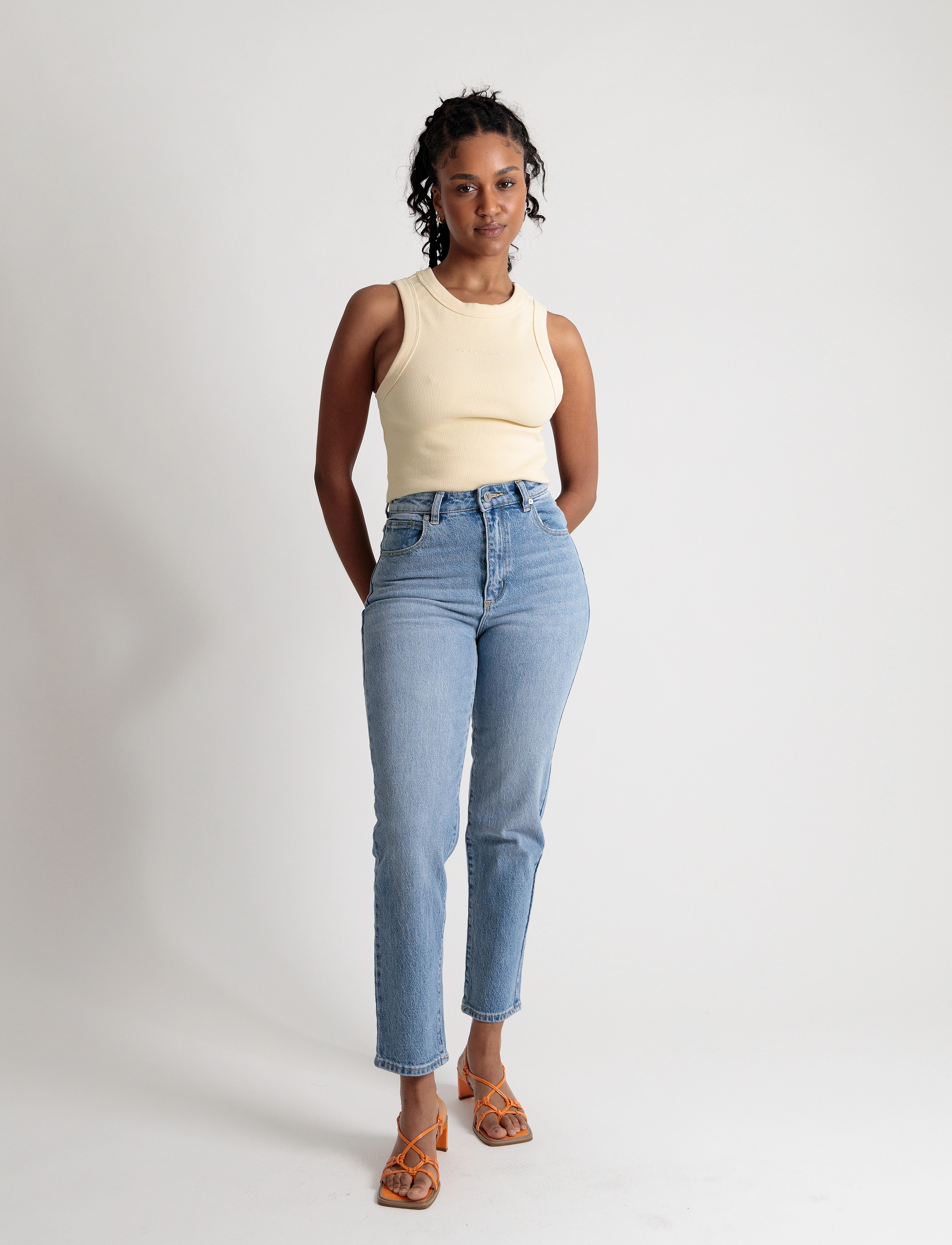 ABRAND - A 94 HIGH SLIM APRIL - blue - 2