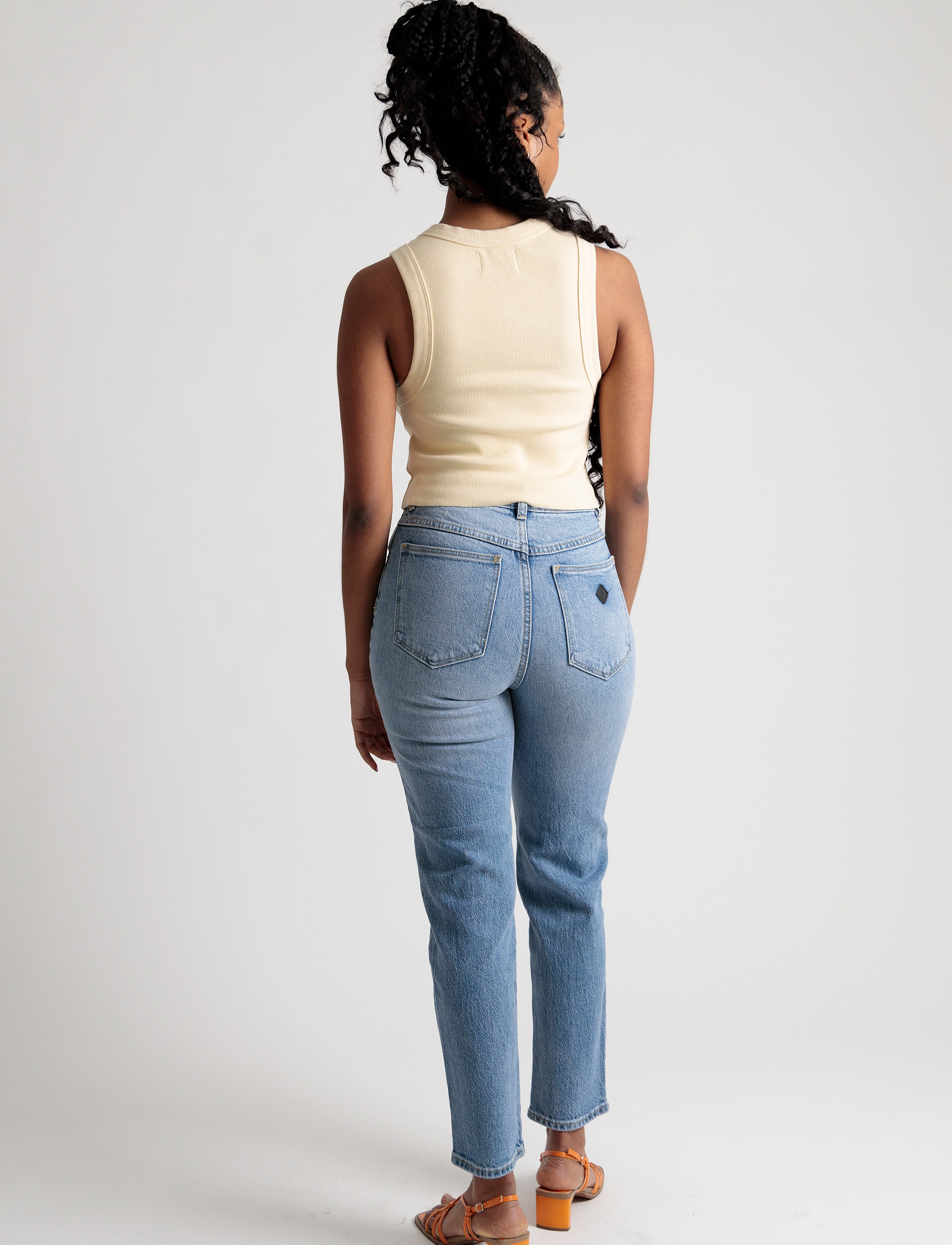 ABRAND - A 94 HIGH SLIM APRIL - blue - 3