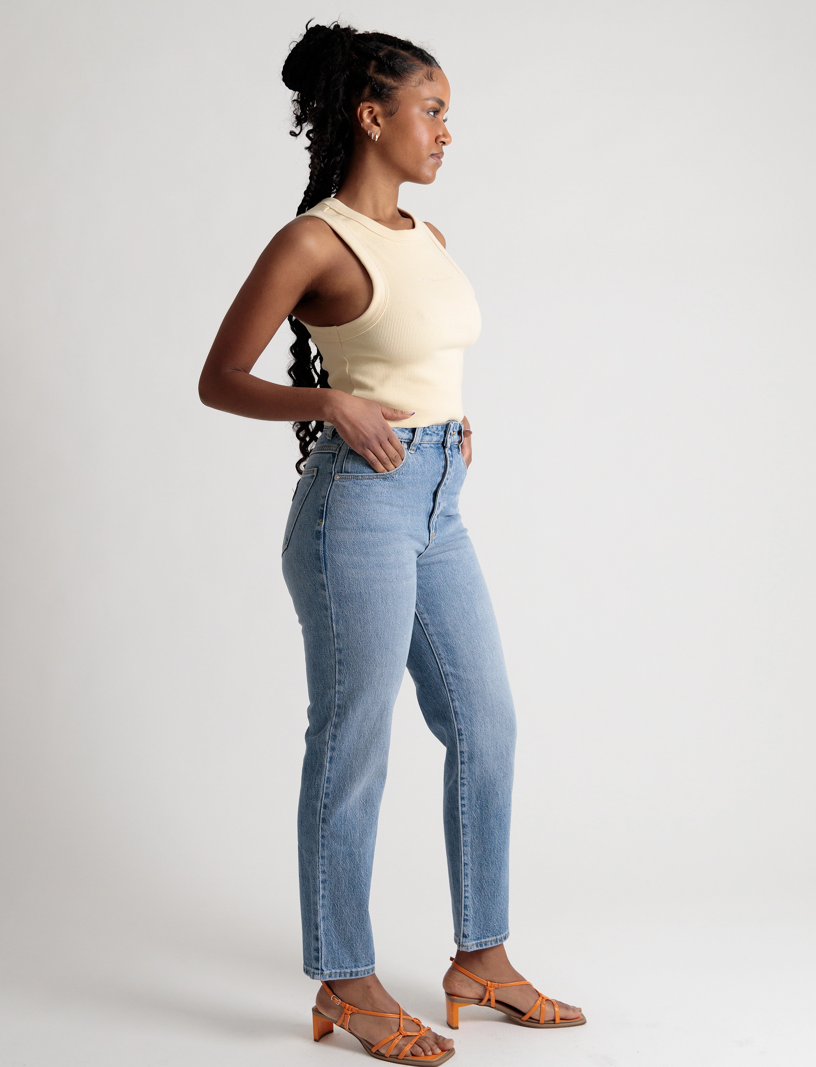 ABRAND - A 94 HIGH SLIM APRIL - blue - 5