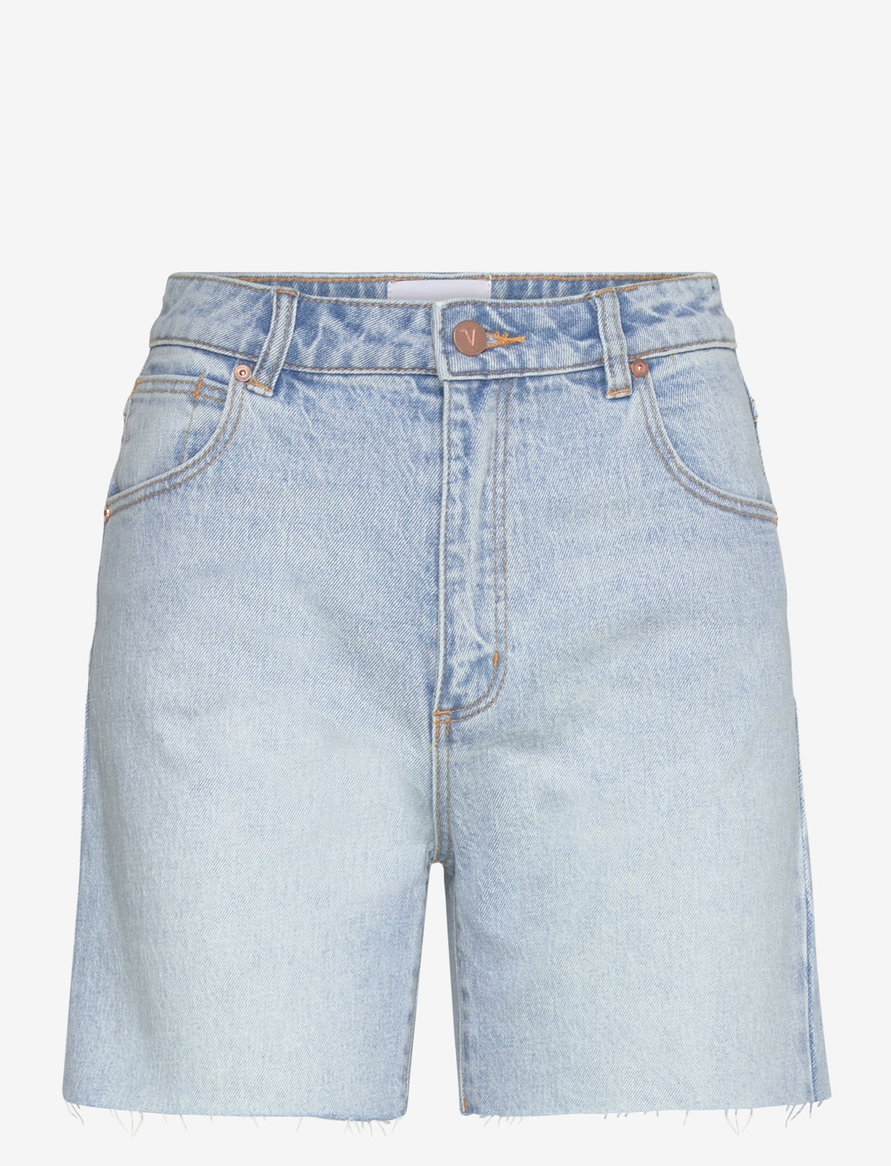 ABRAND - A CLAUDIA CUT OFF GINA - jorts - blue - 1