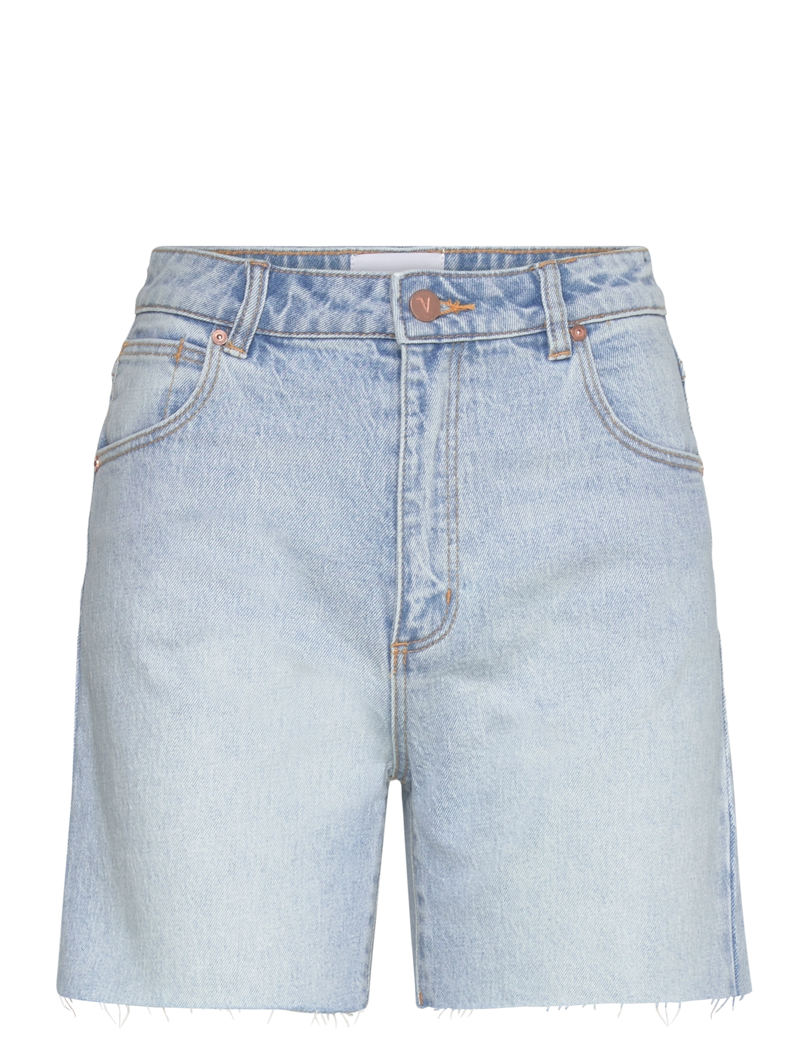 ABRAND A CLAUDIA CUT OFF GINA - Denimshorts - BLUE / blue