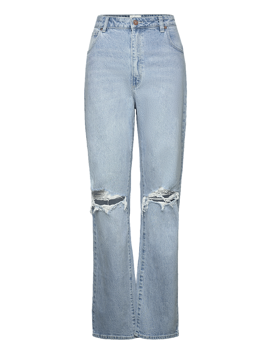 ABRAND - A '94 HIGH STRAIGHT GINA RIP - straight jeans - blue - 1