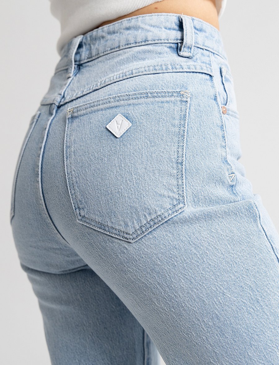 ABRAND - A '94 HIGH STRAIGHT GINA RIP - straight jeans - blue - 5