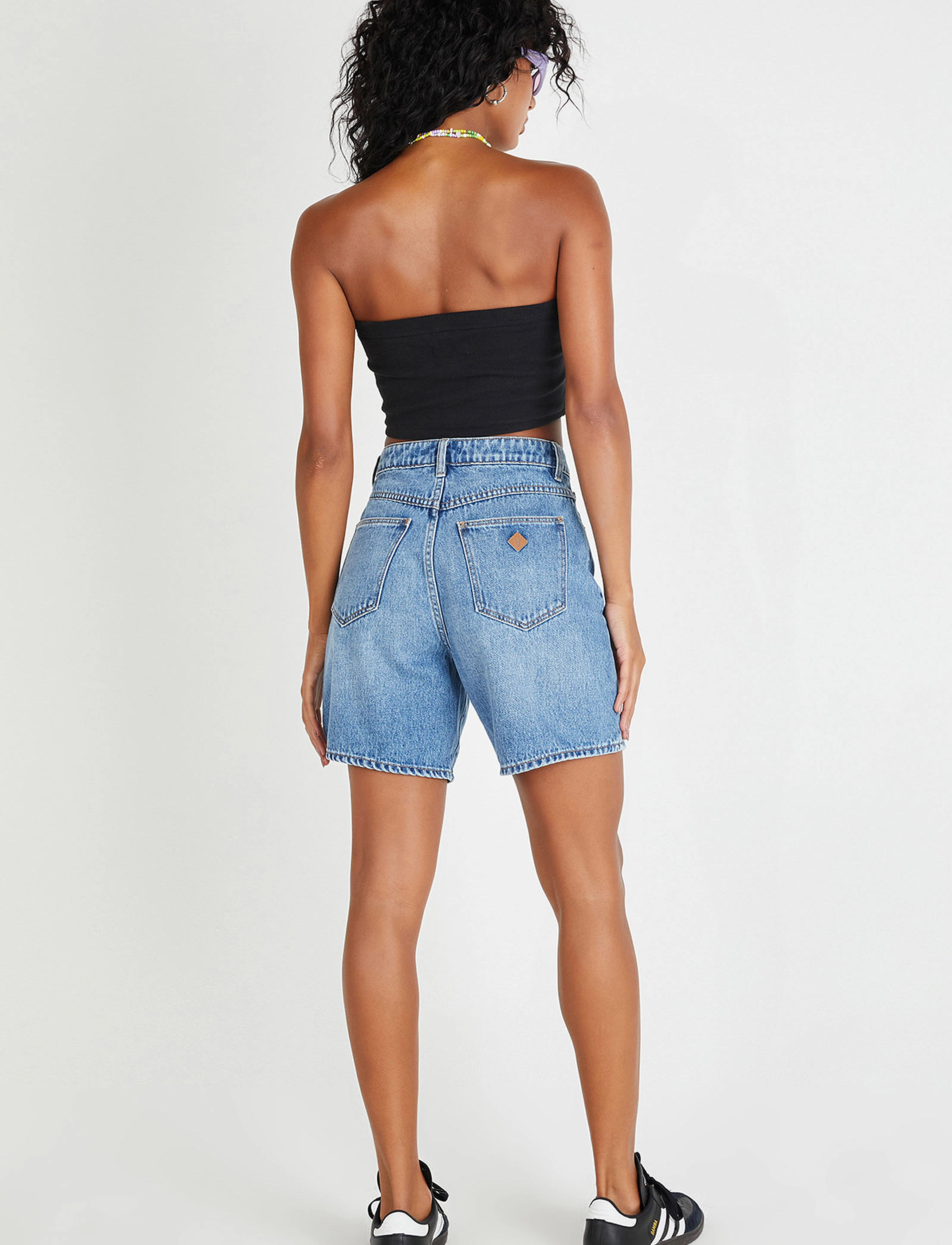 ABRAND - A CARRIE SHORT GEORGIA - blue - 3