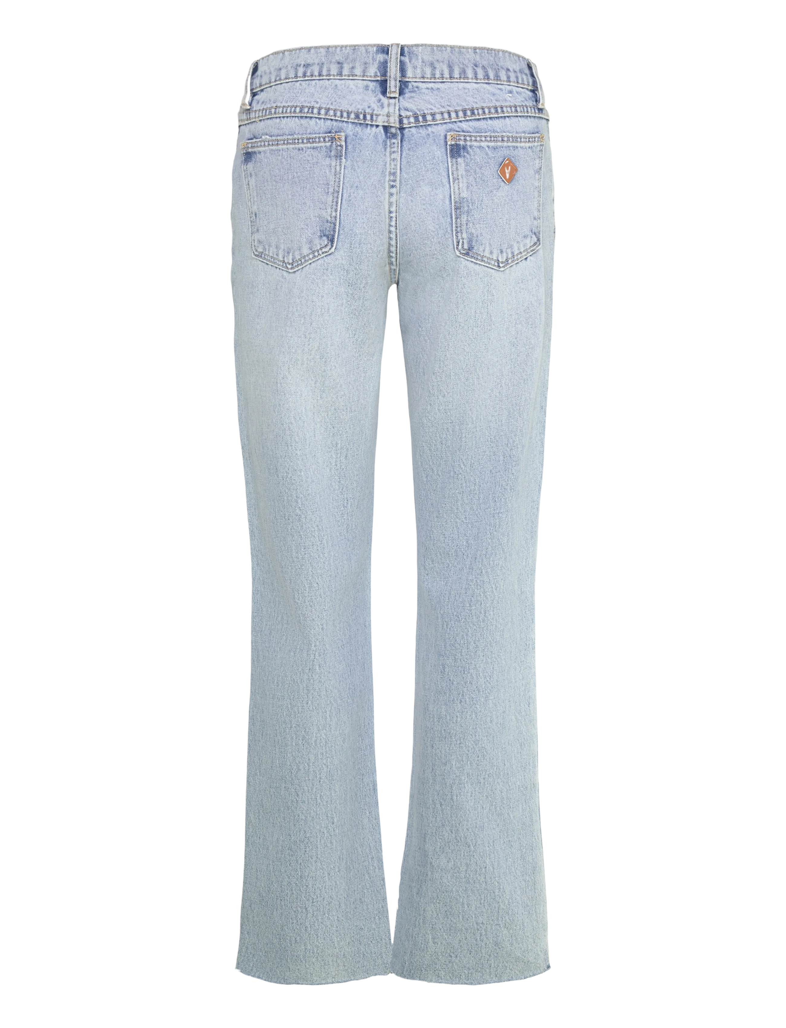 ABRAND - 99 LOW STRAIGHT RHONDA RIP - tiesaus kirpimo džinsai - blue - 2