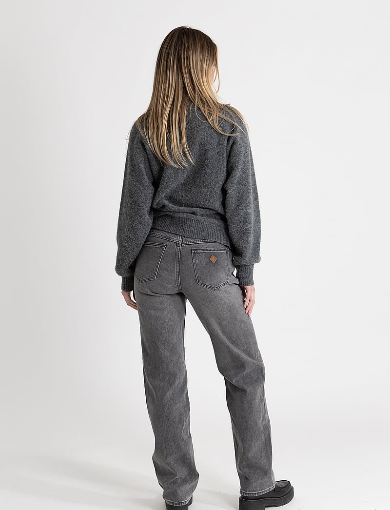 ABRAND - A 99 LOW STRAIGHT ADDISON - raka jeans - grey - 3