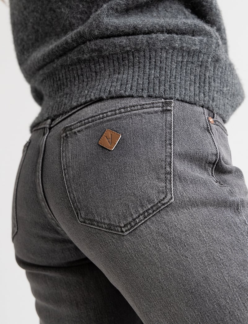 ABRAND - A 99 LOW STRAIGHT ADDISON - sirge säärega teksad - grey - 5