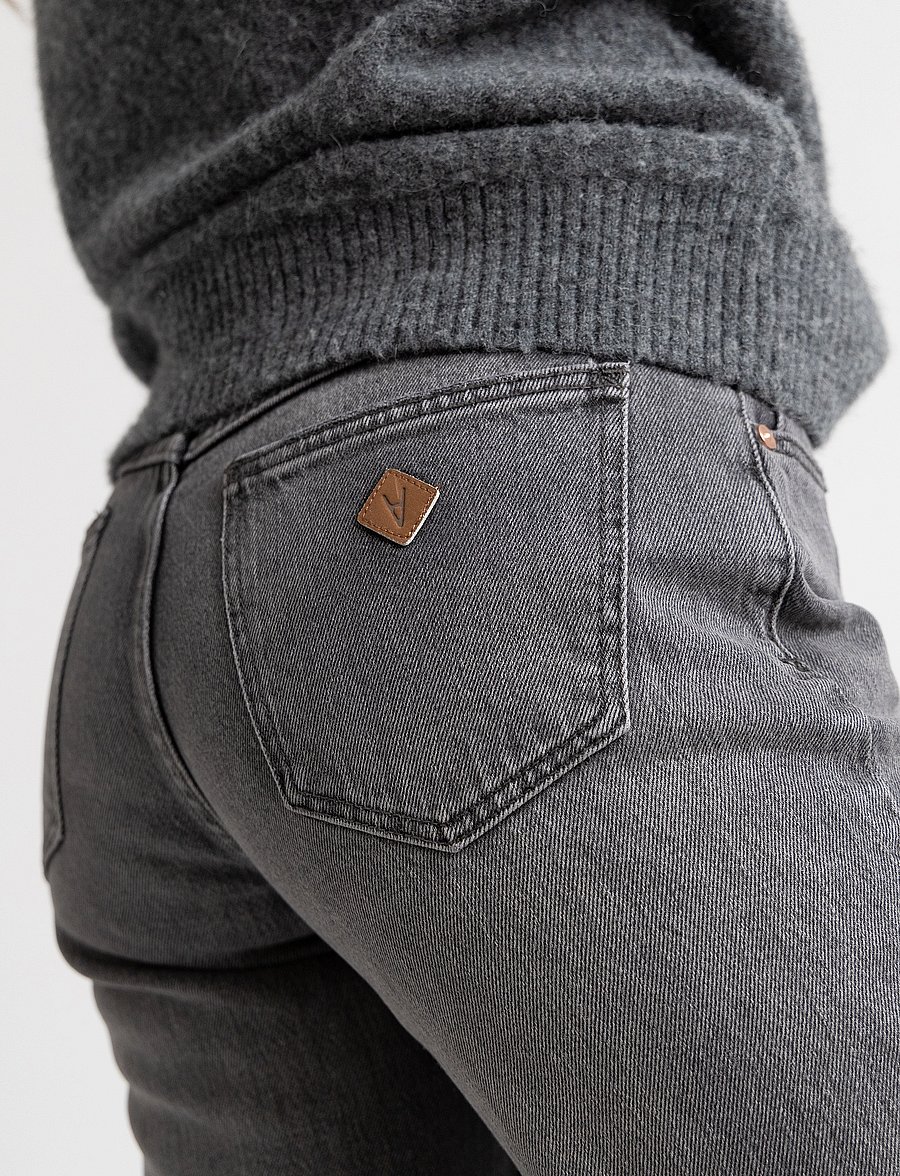 ABRAND - A 99 LOW STRAIGHT ADDISON - gerade jeans - grey - 5