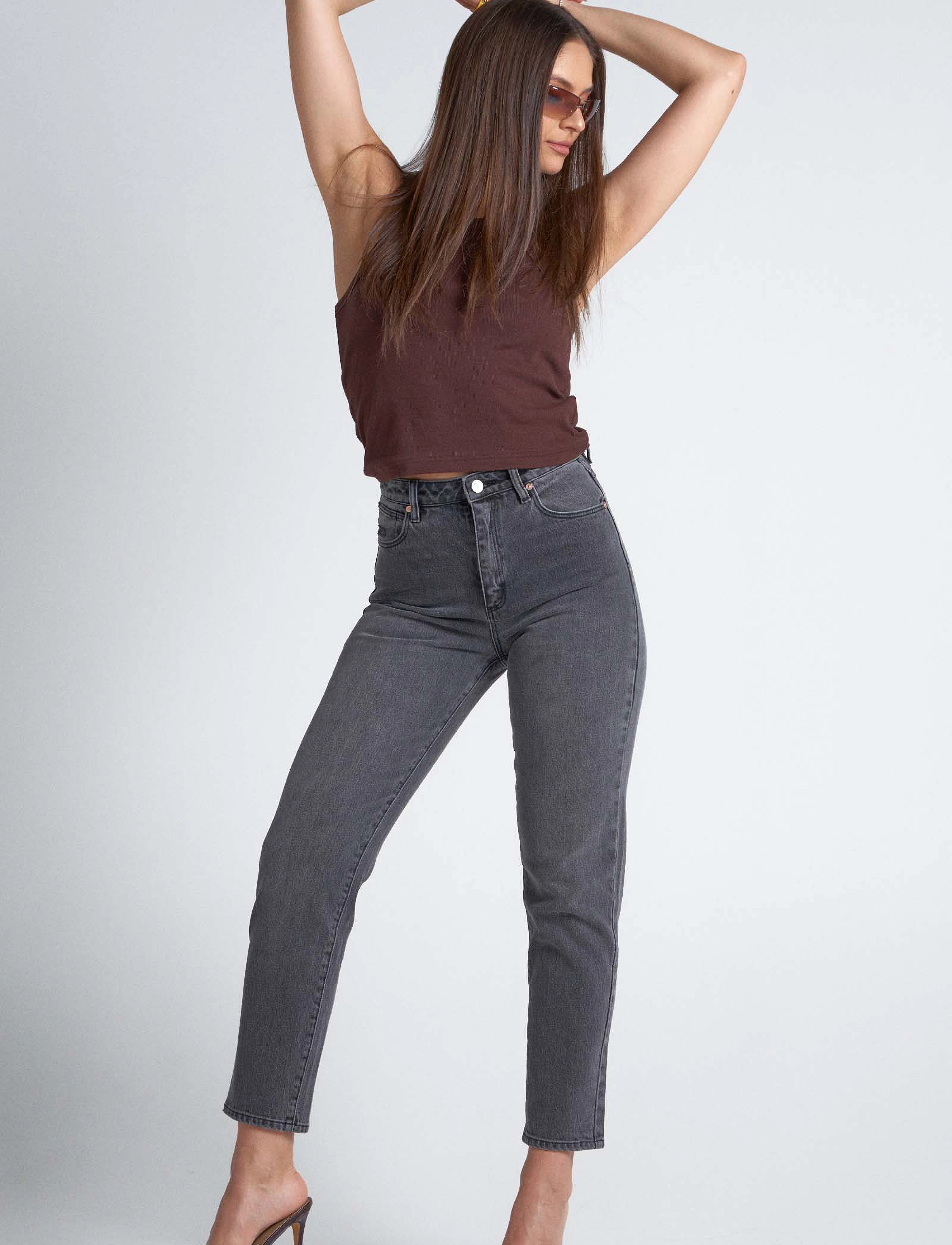 ABRAND - A 94 HIGH SLIM TALL KIARA - black - 3