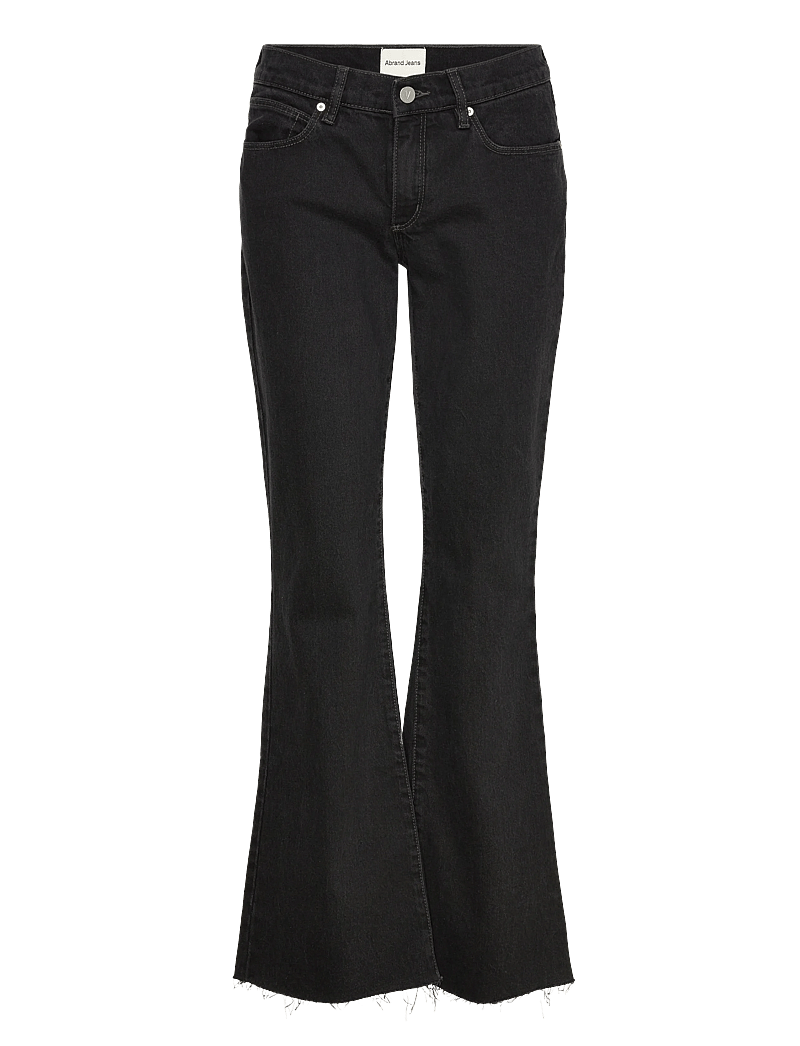 ABRAND - A 99 LOW BOOT 90s BLACK - alt laienevad teksad - black - 1