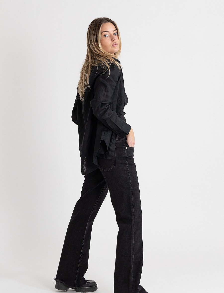 ABRAND - A 99 LOW BOOT 90s BLACK - black - 3