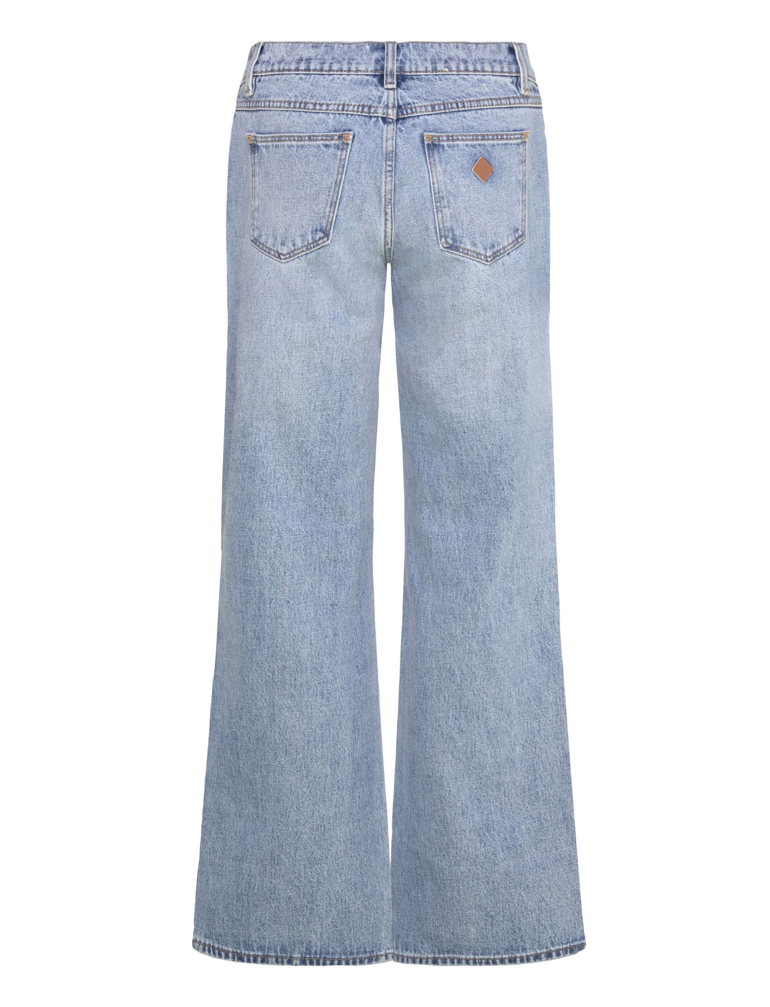 ABRAND - A 99 LOW WIDE SUSANNA RIP - hosen mit weitem bein - blue - 2