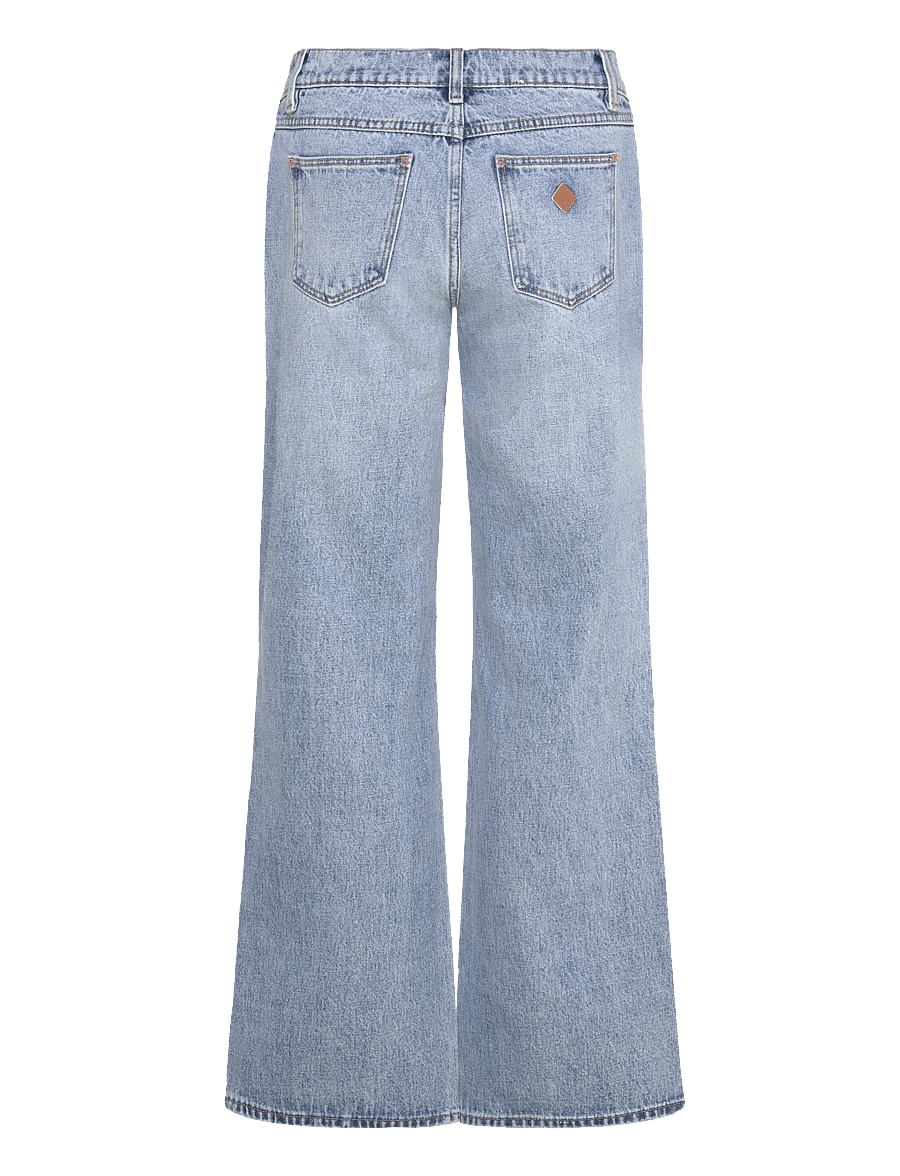 ABRAND - A 99 LOW WIDE SUSANNA RIP - vida jeans - blue - 2