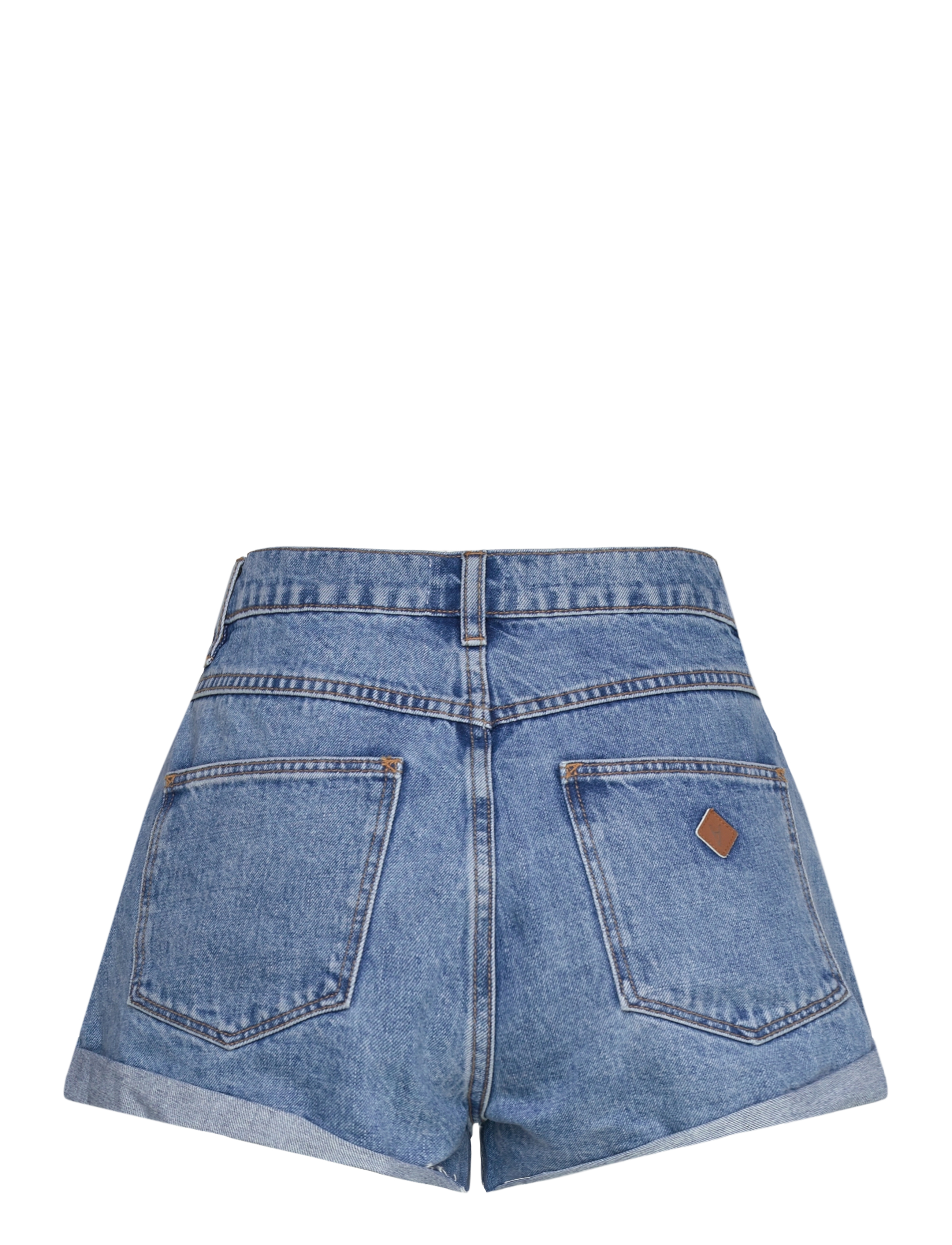 ABRAND - A SLOUCH SHORT GEORGIA  GEORGIA - denim shorts - blue - 2