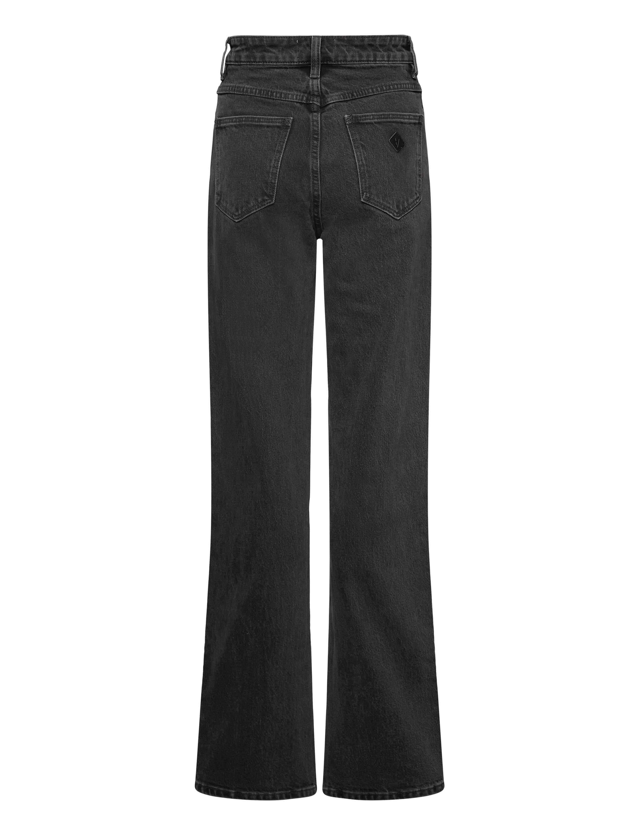 ABRAND - 94 HIGH STRAIGHT ERICA - proste dżinsy - black - 2