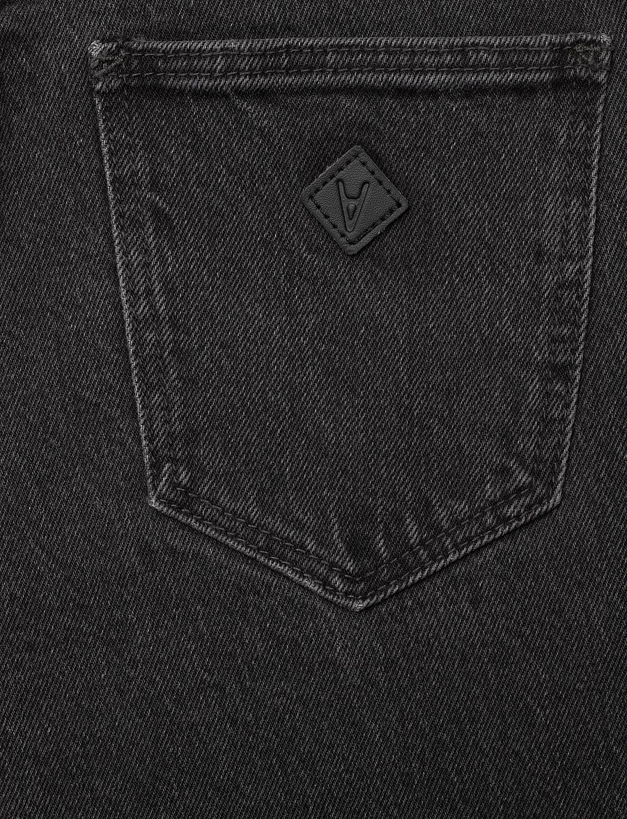 ABRAND - 94 HIGH STRAIGHT ERICA - gerade jeans - black - 5