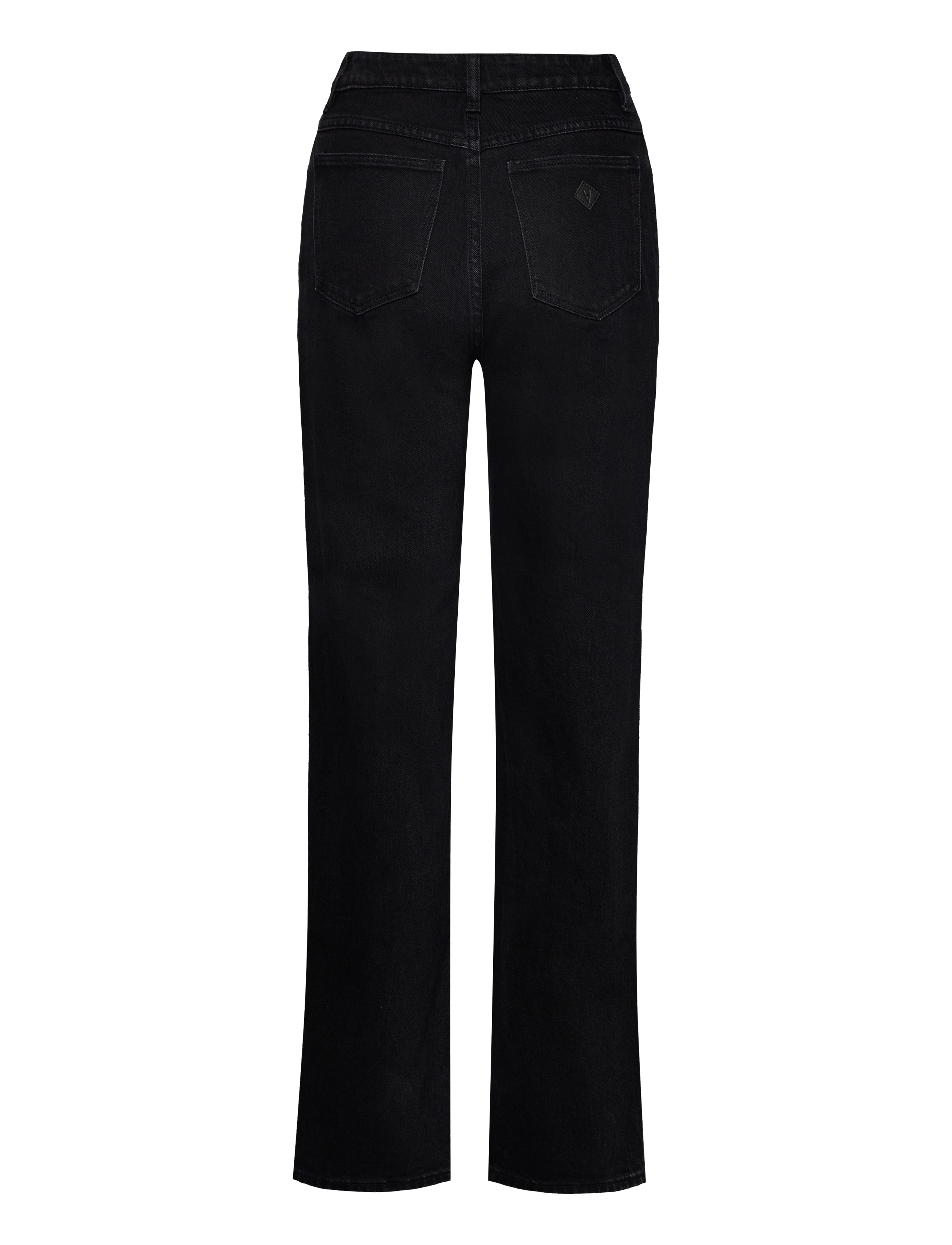 ABRAND - A 94 HIGH STRAIGHT BLACK LIGHT - straight jeans - black - 2