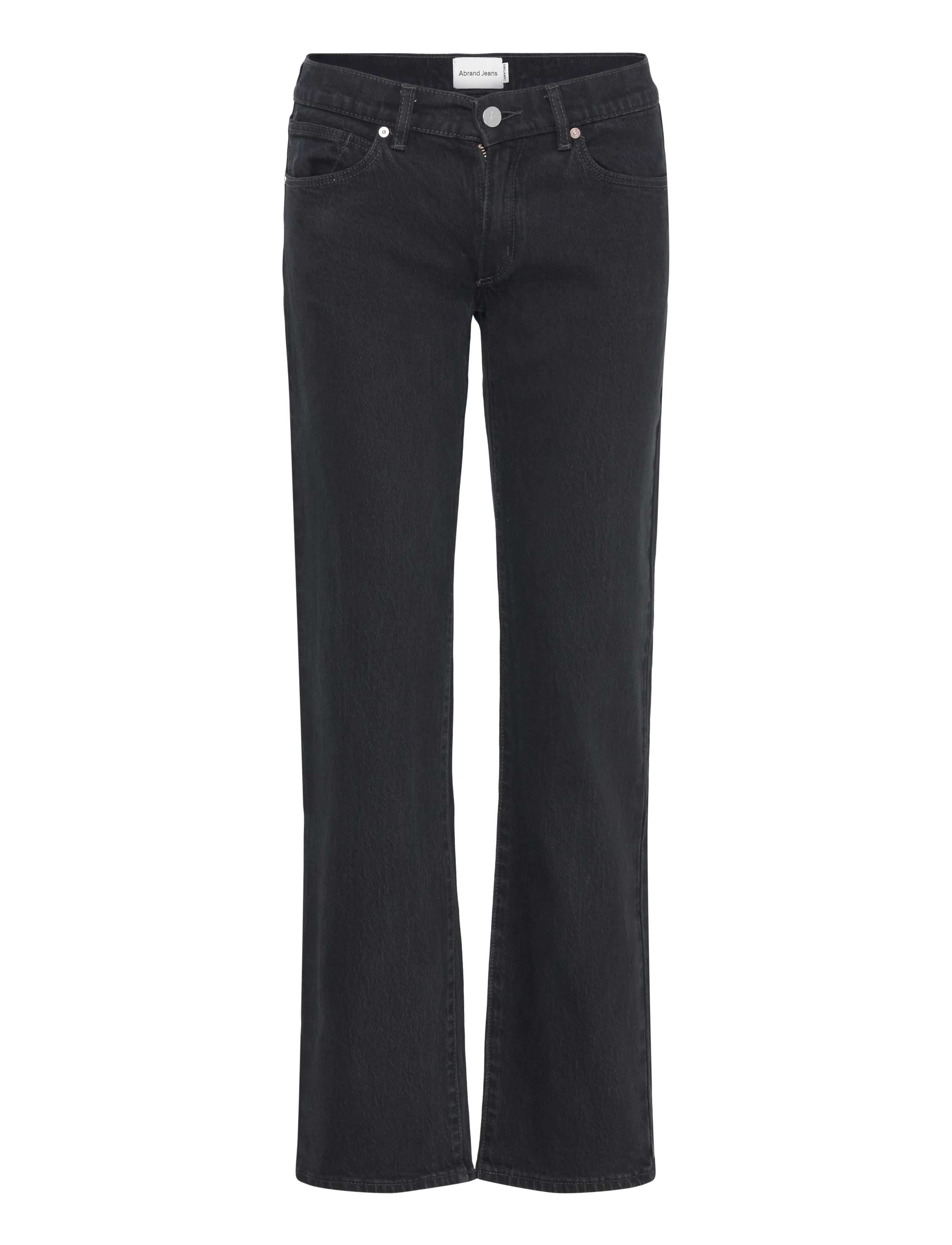 ABRAND 99 LOW STRAIGHT CHELSEA ORGANIC - Jeans - BLACK / black