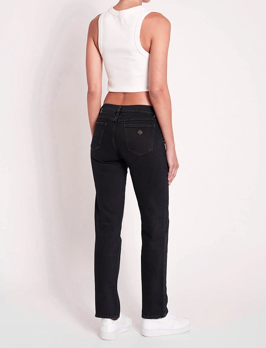 ABRAND - 99 LOW STRAIGHT CHELSEA ORGANIC - raka jeans - black - 3
