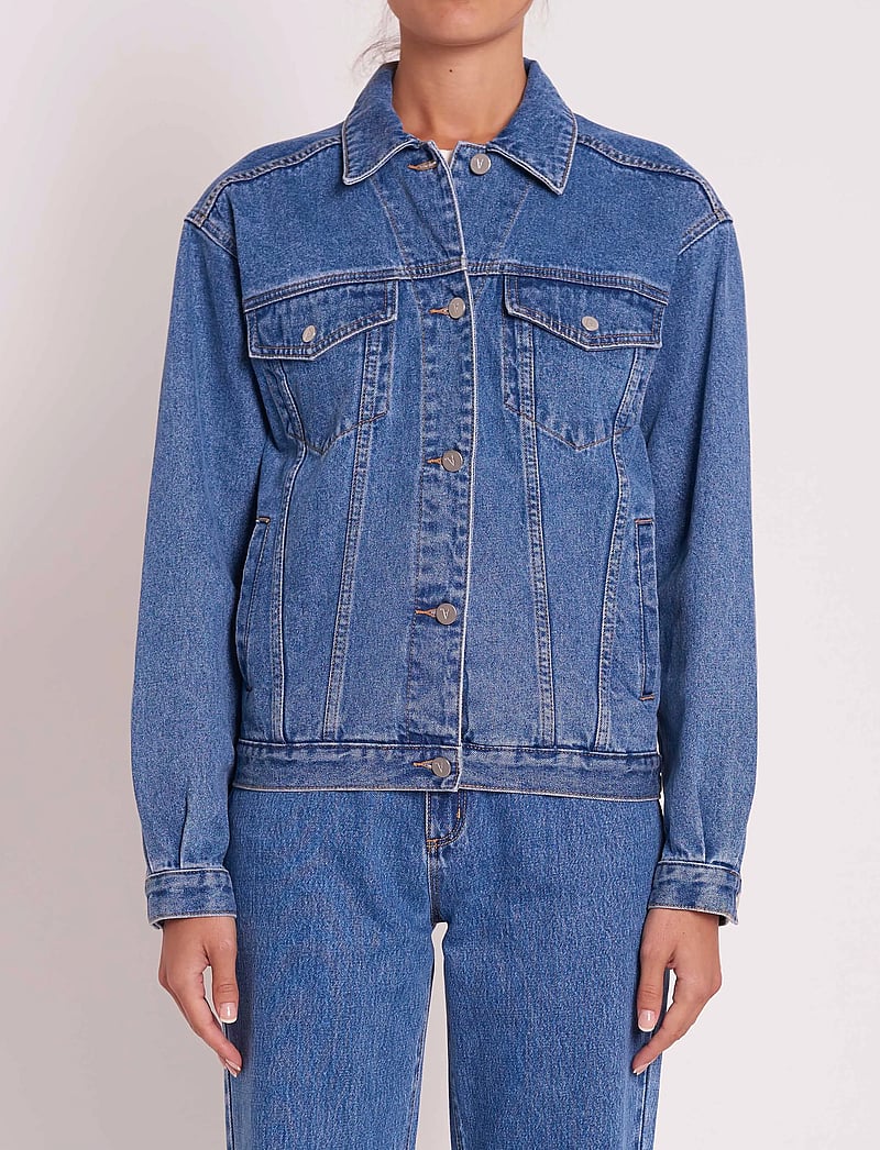 ABRAND - A SLOUCH JACKET PHOENIX - spring jackets - blue - 3