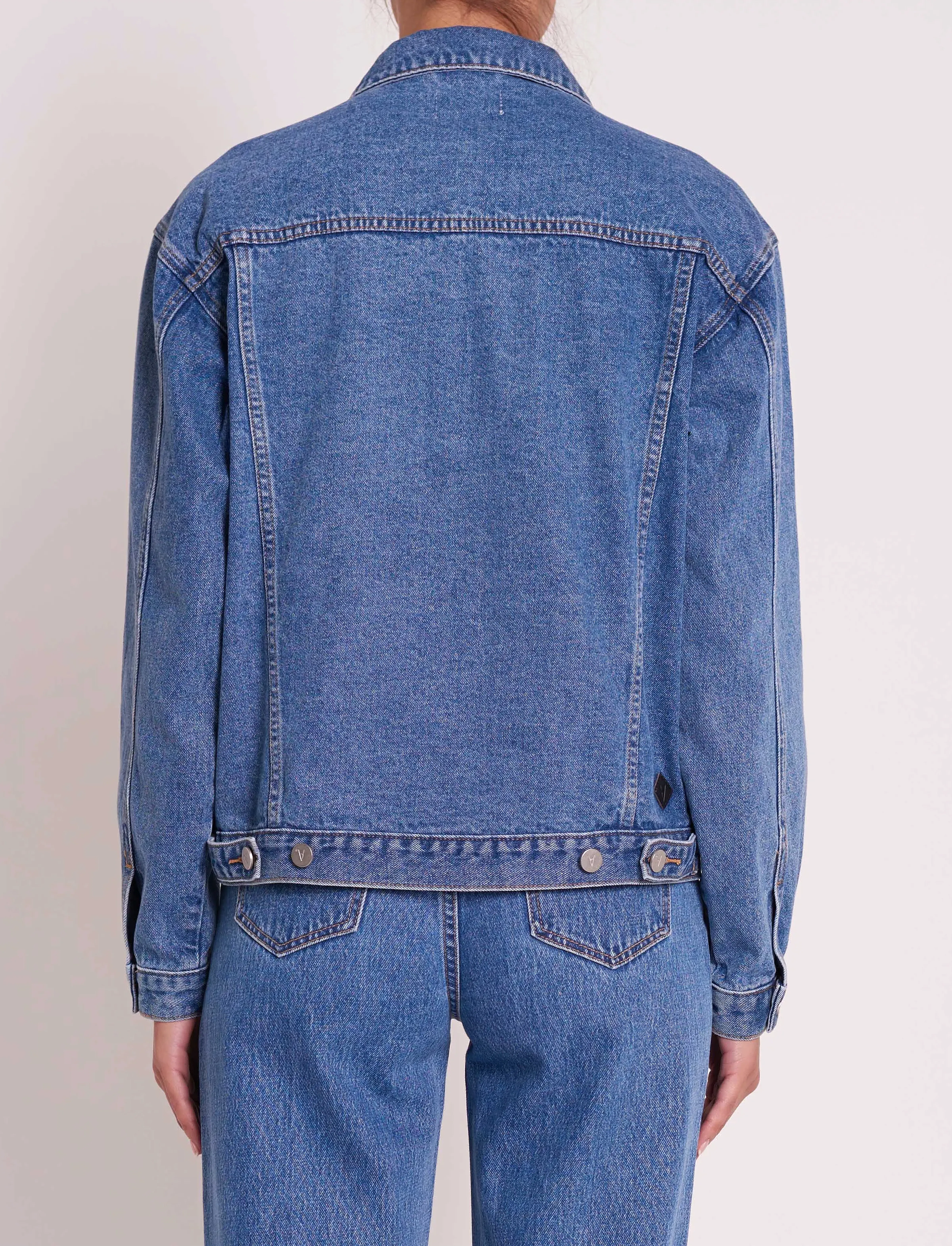 ABRAND - A SLOUCH JACKET PHOENIX - jeansjacken - blue - 4