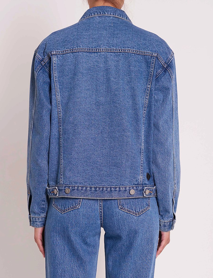 ABRAND - A SLOUCH JACKET PHOENIX - denimjakker - blue - 4