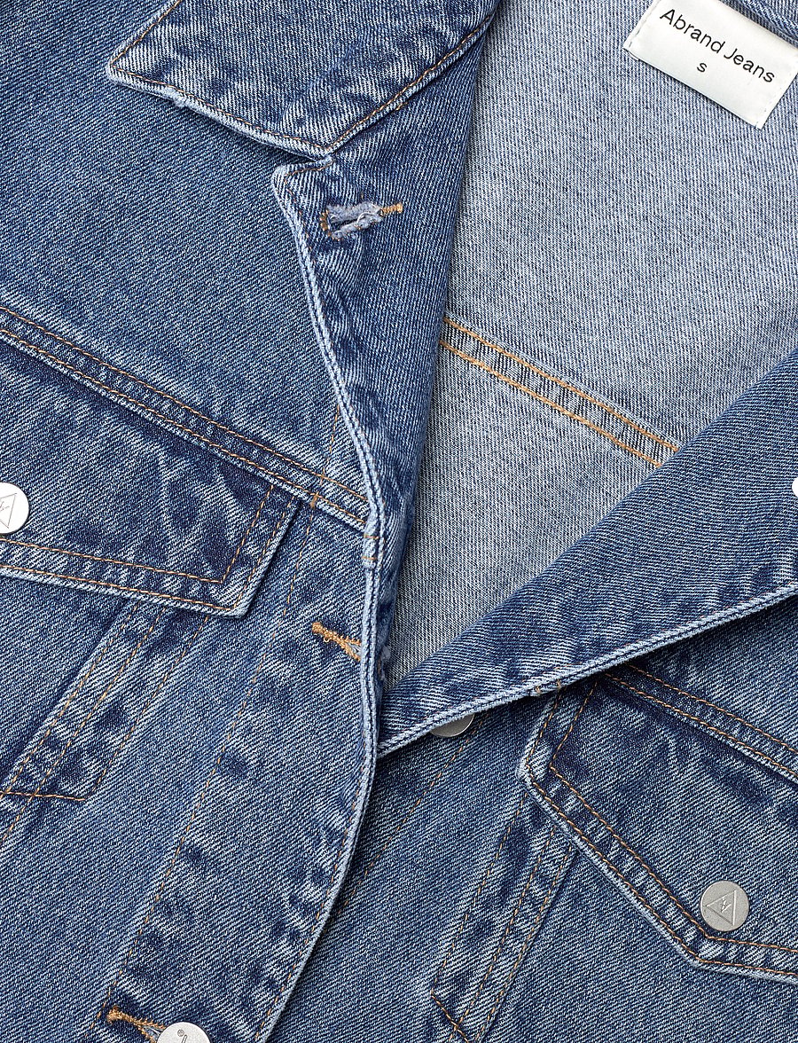 ABRAND - A SLOUCH JACKET PHOENIX - denimjakker - blue - 5