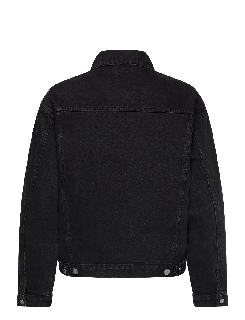 ABRAND - A SLOUCH JACKET BLACK SALT - spring jackets - black - 2