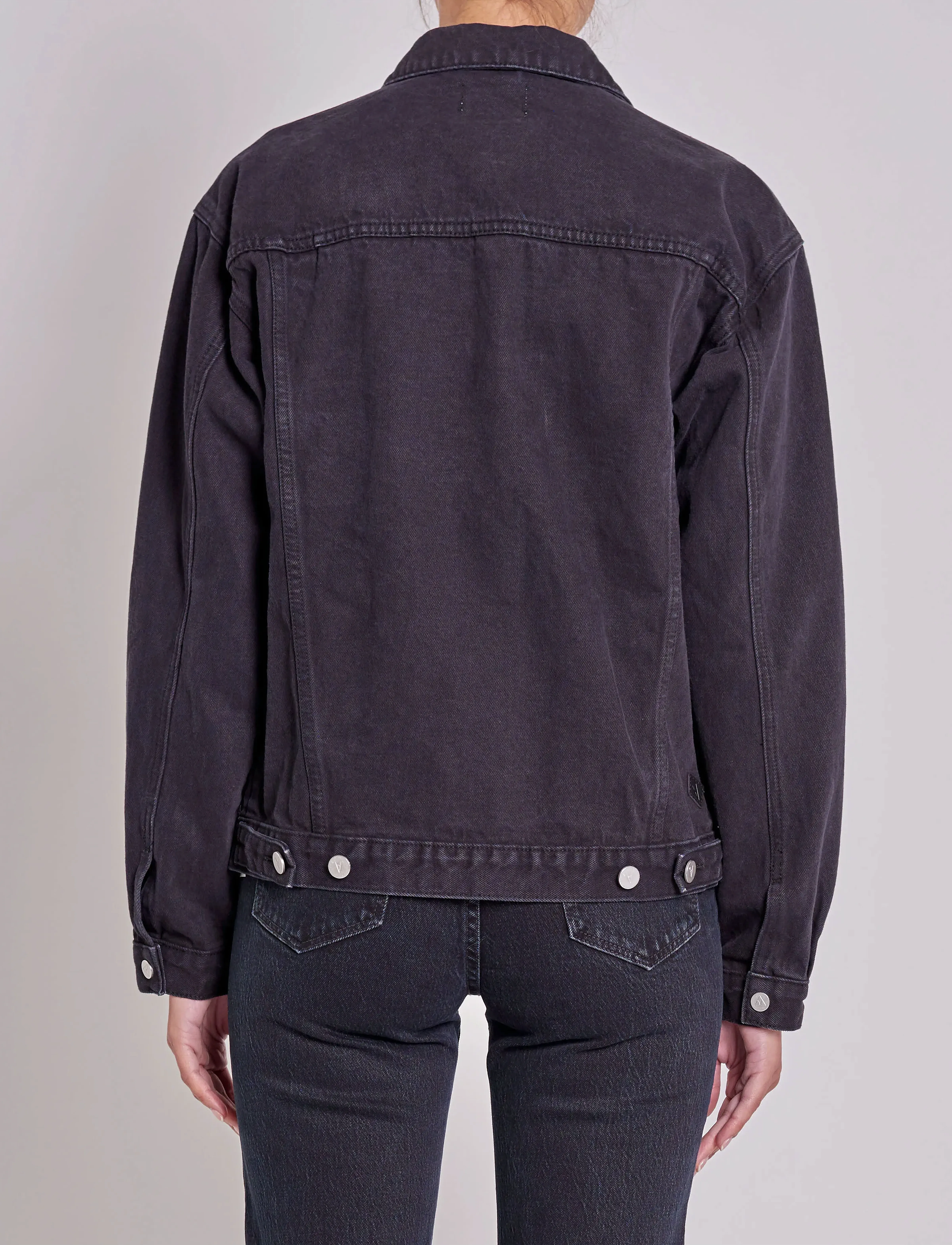 ABRAND - A SLOUCH JACKET BLACK SALT - black - 3