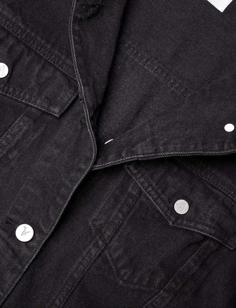 ABRAND - A SLOUCH JACKET BLACK SALT - spring jackets - black - 4