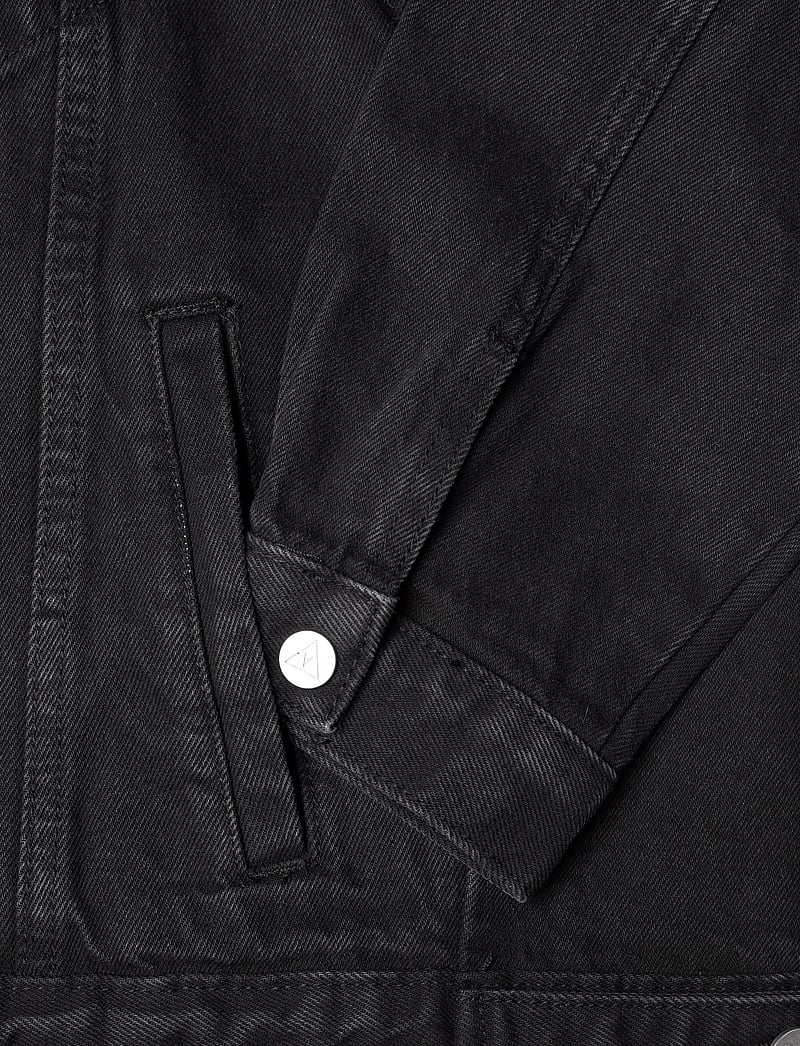 ABRAND - A SLOUCH JACKET BLACK SALT - spring jackets - black - 5