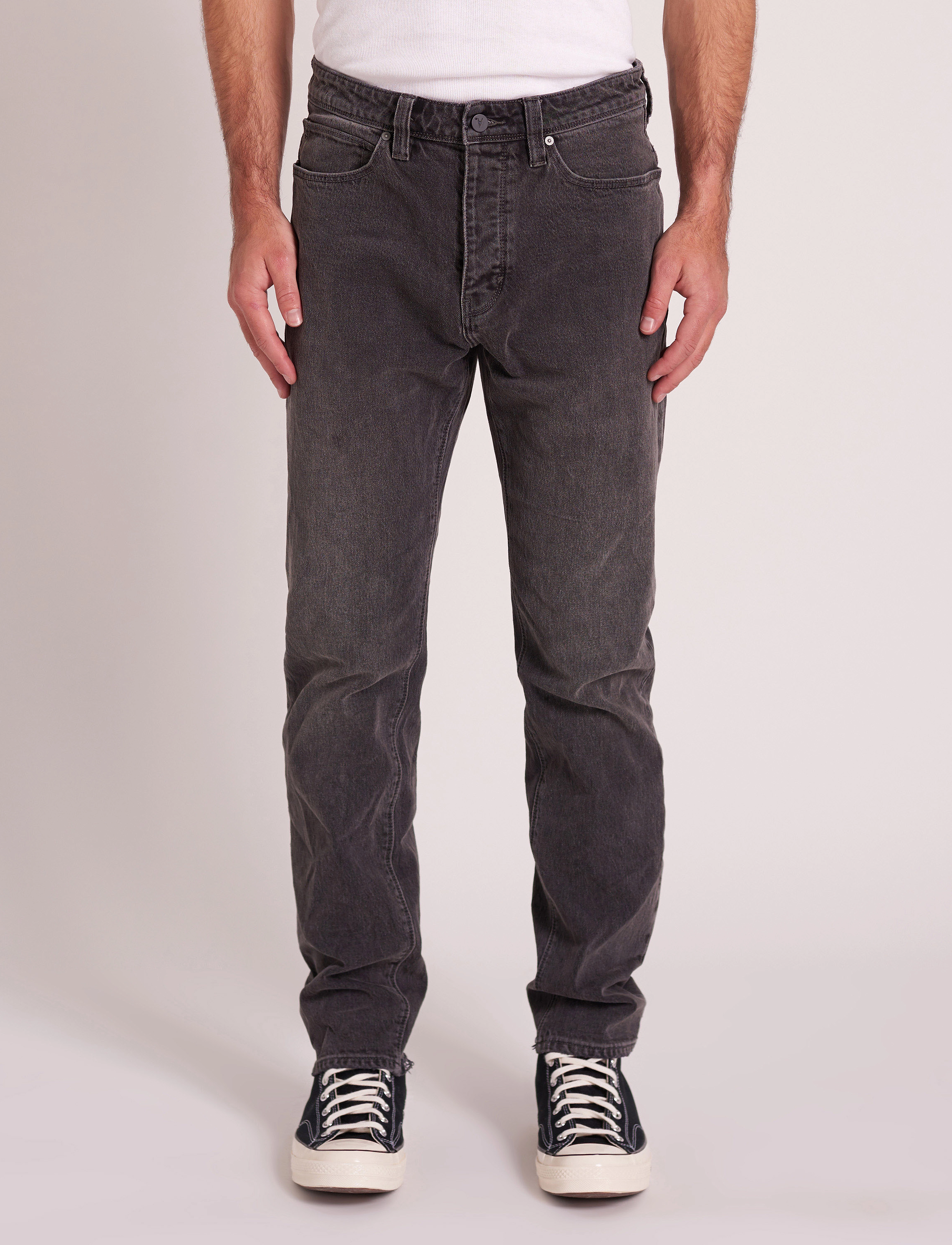 ABRAND - A 90S RELAXED BIG CALM RIP - black - 2