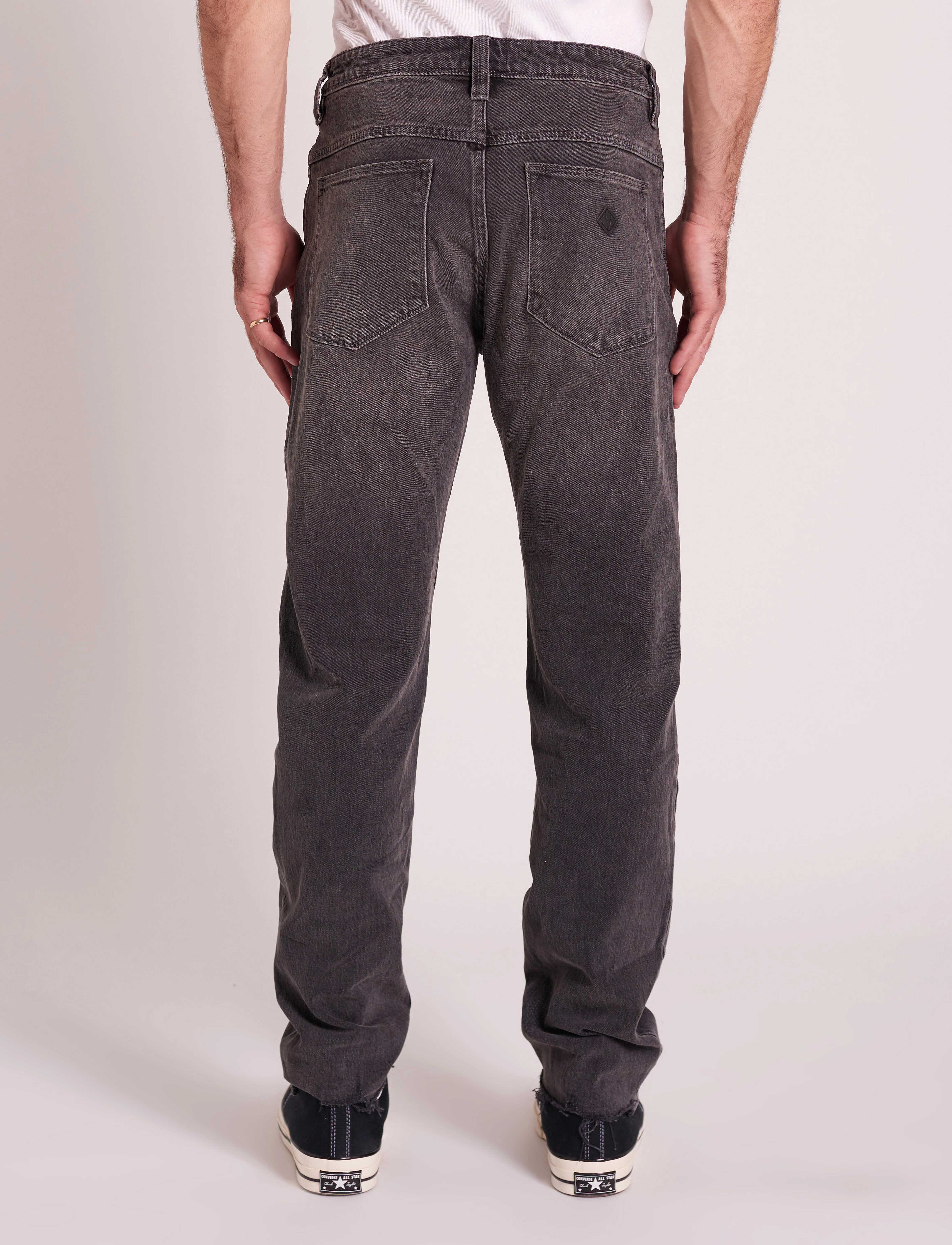 ABRAND - A 90S RELAXED BIG CALM RIP - black - 3
