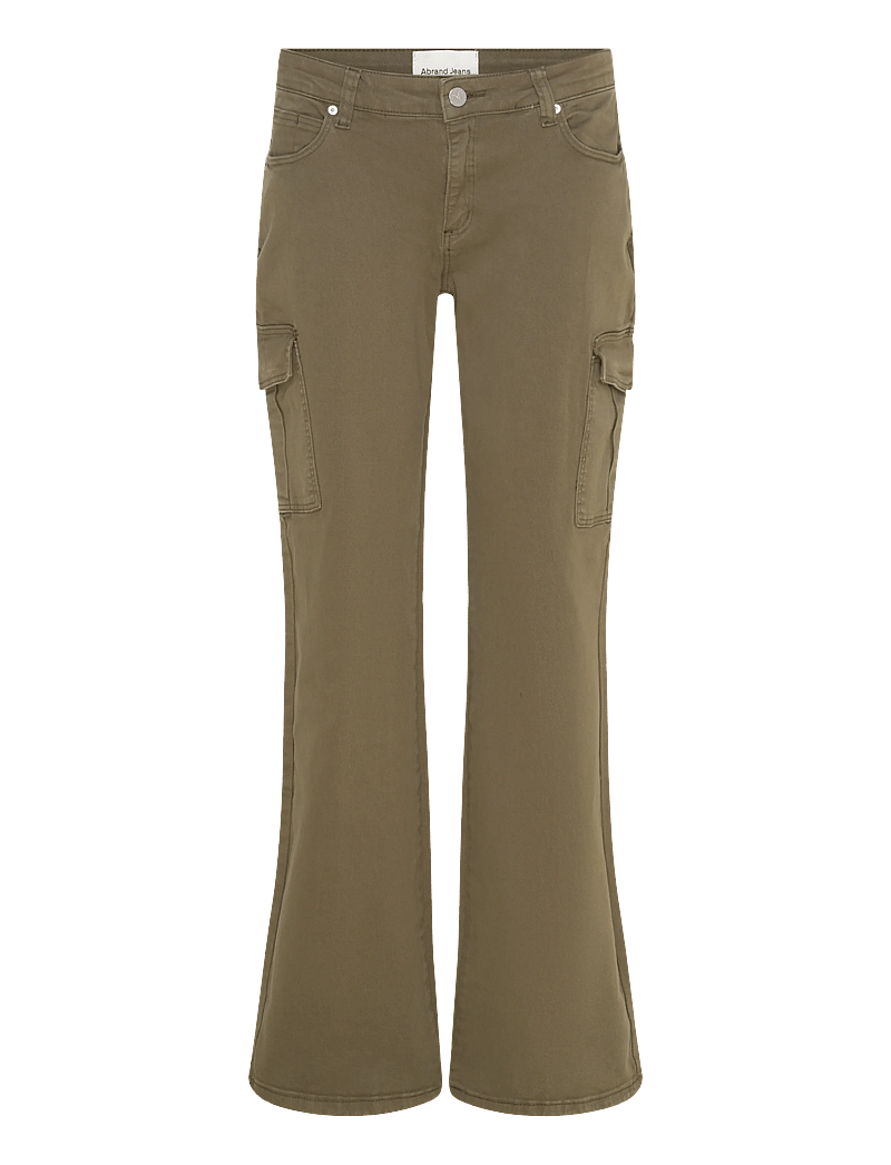 ABRAND - 99 LOW BOOT CARGO ARMY GREEN - schlaghose - green - 0