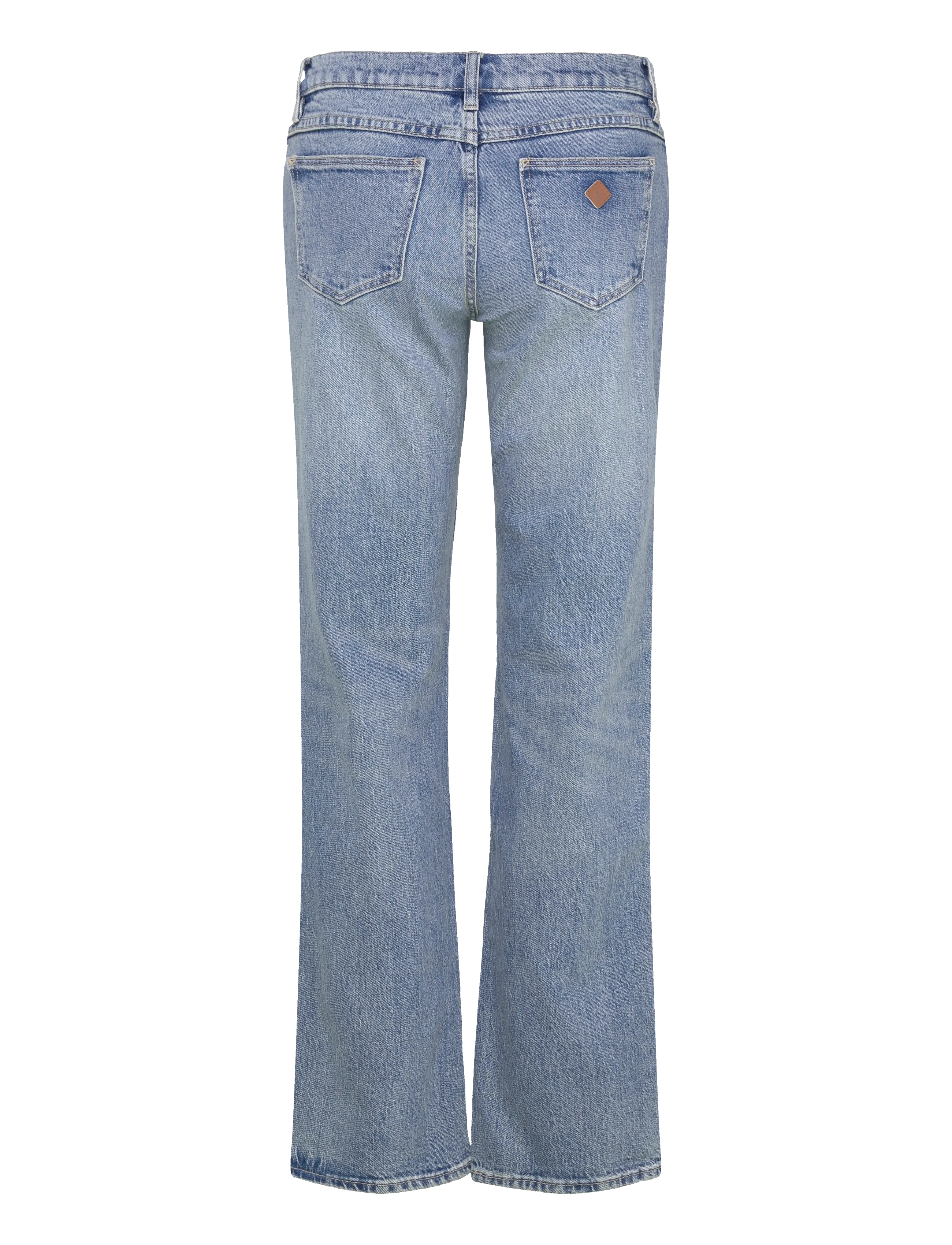 ABRAND - 99 LOW STRAIGHT LIZZIE Y2K VINTAGE BLUE - straight jeans - blue - 1