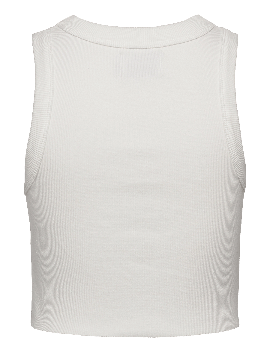 ABRAND - HEATHER SINGLET RCY WHITE SAND - Ärmellose tops - white - 2